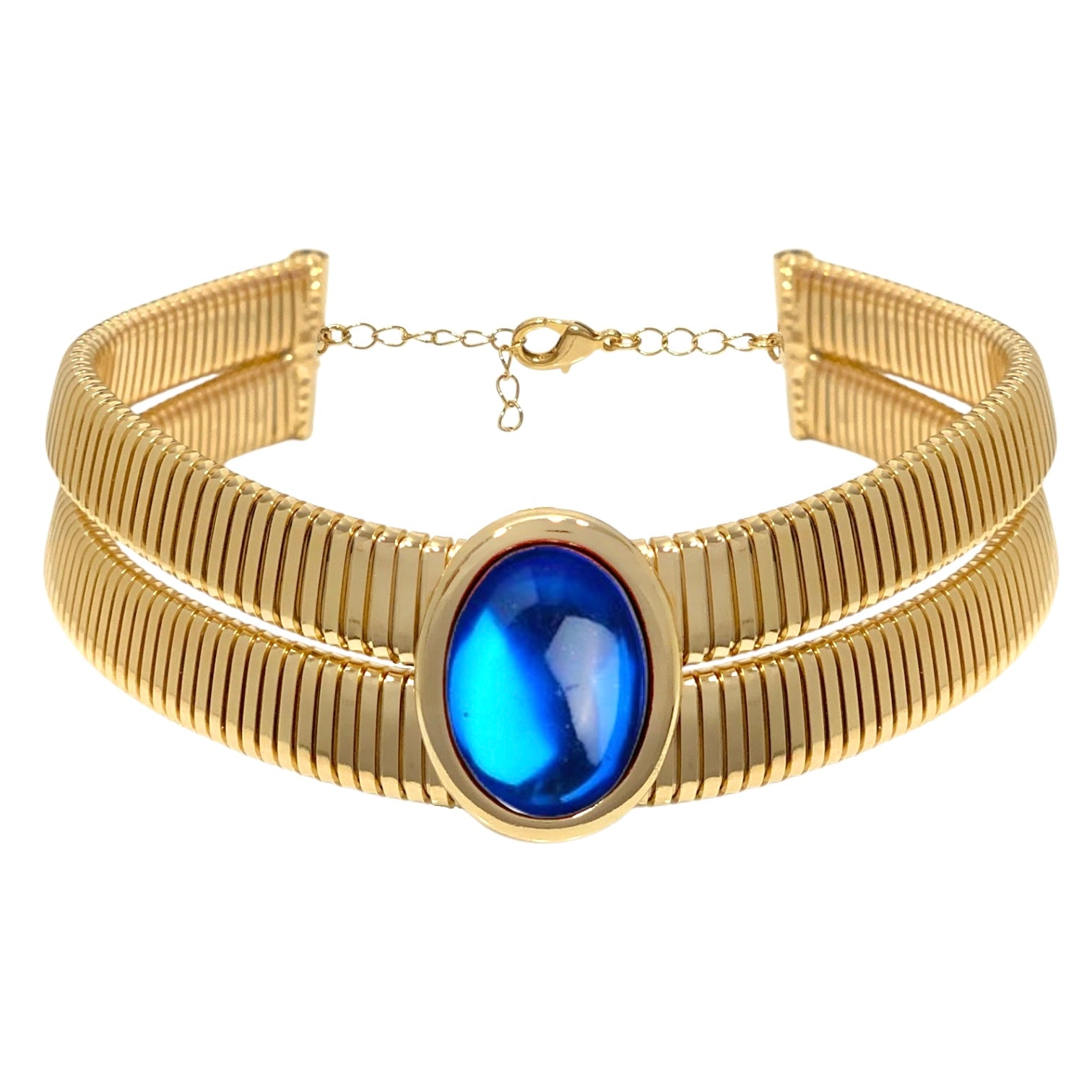 Collana tubo double color