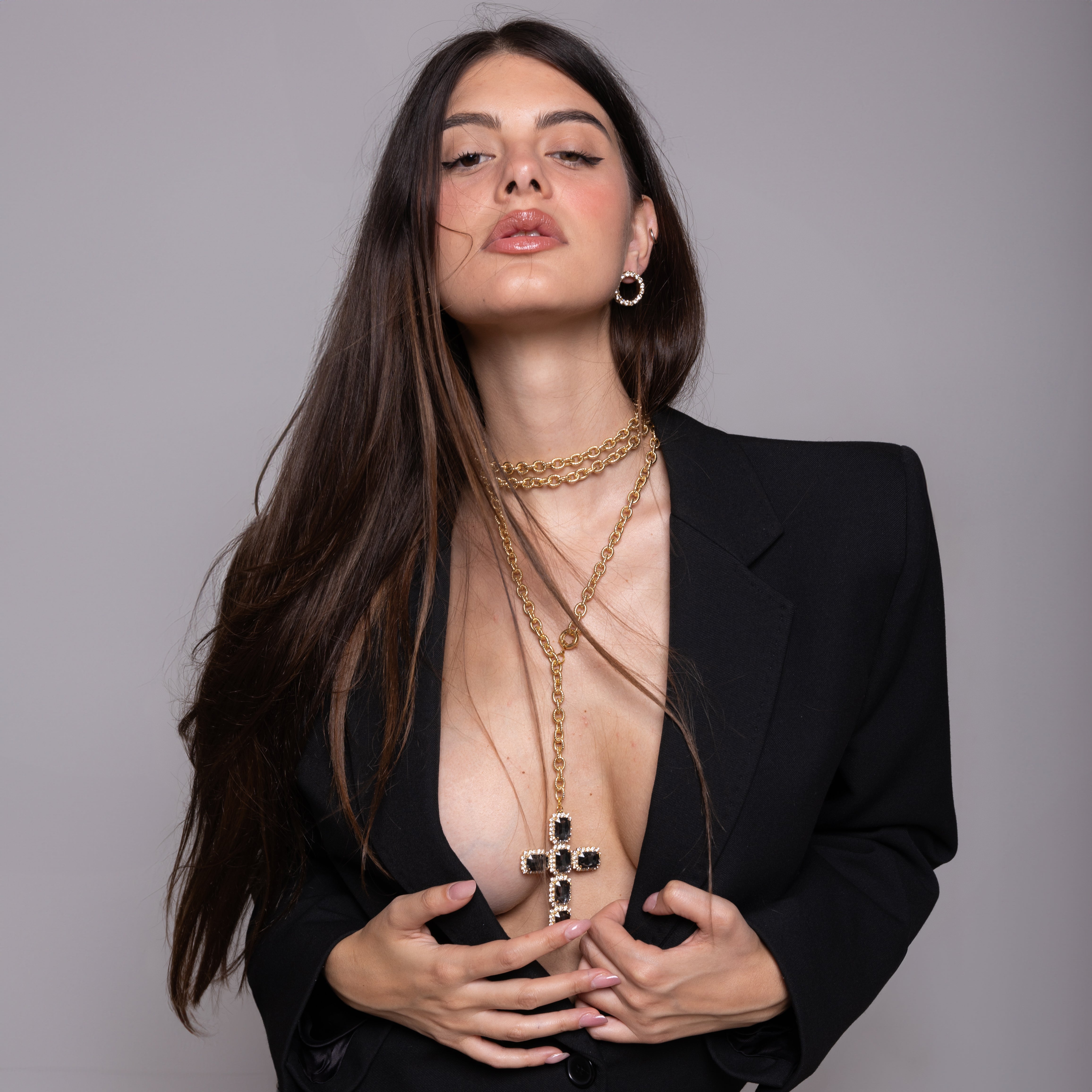 Collana cross rosary