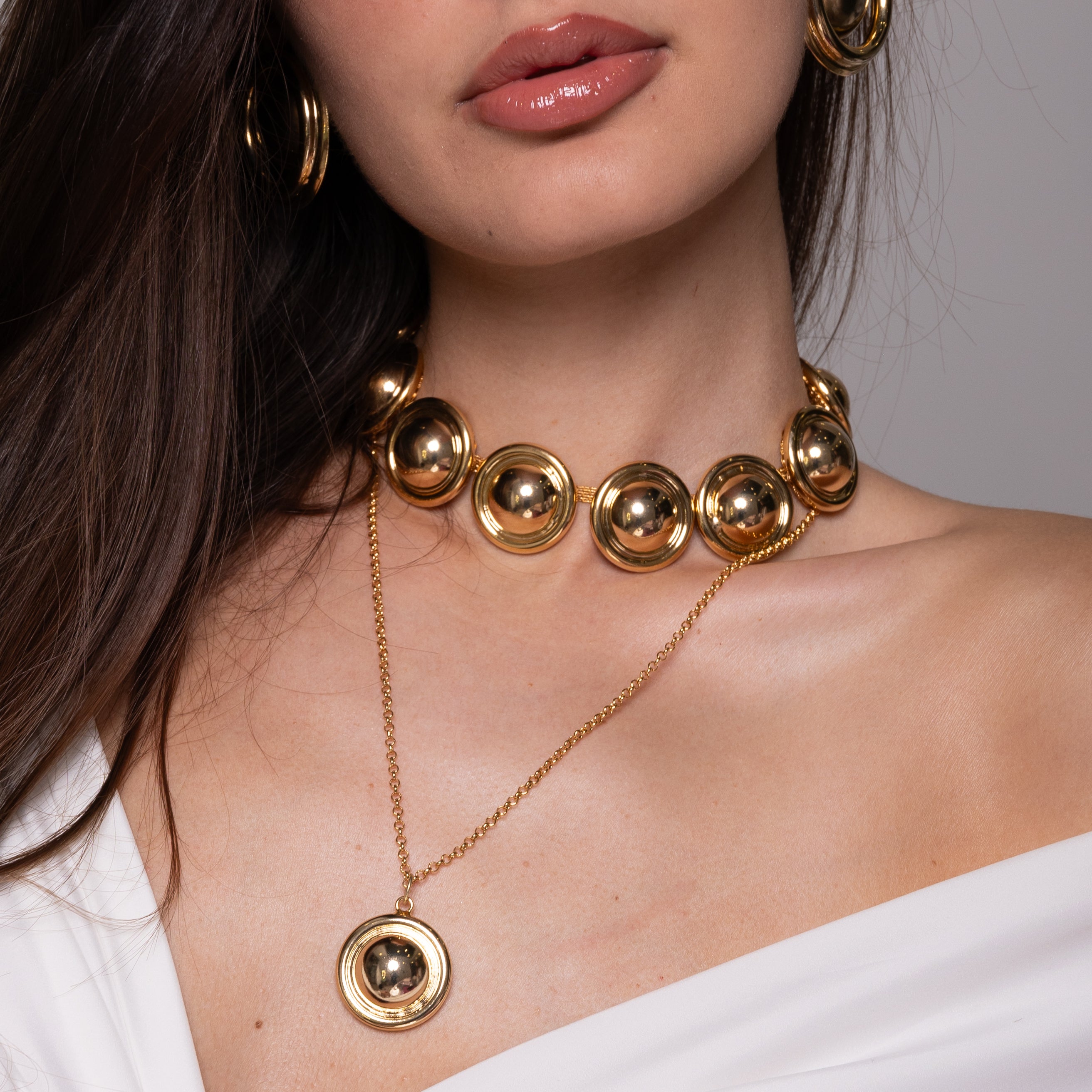 Infinity Round Necklace