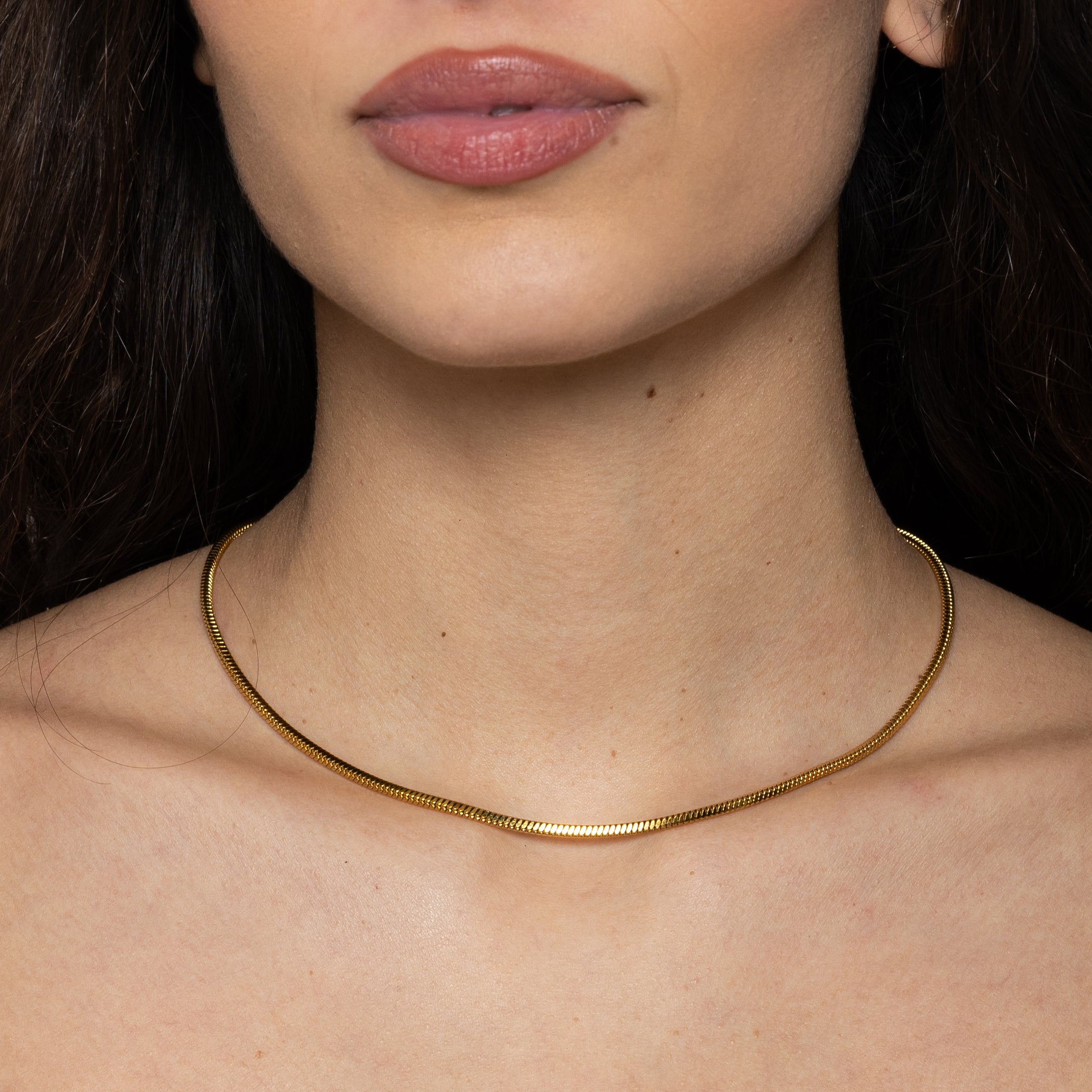 Collana snake casual