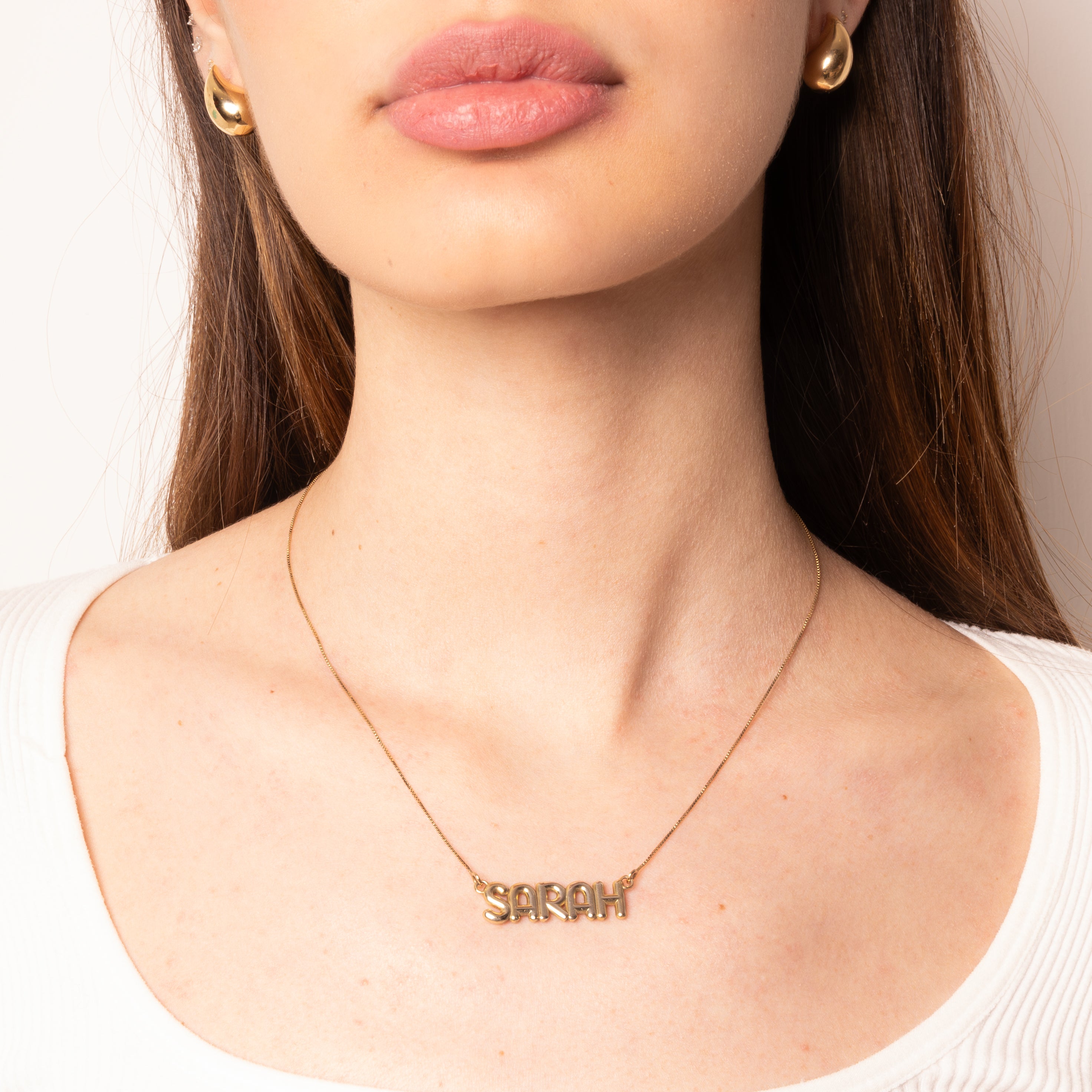 Collana Bubble Letter