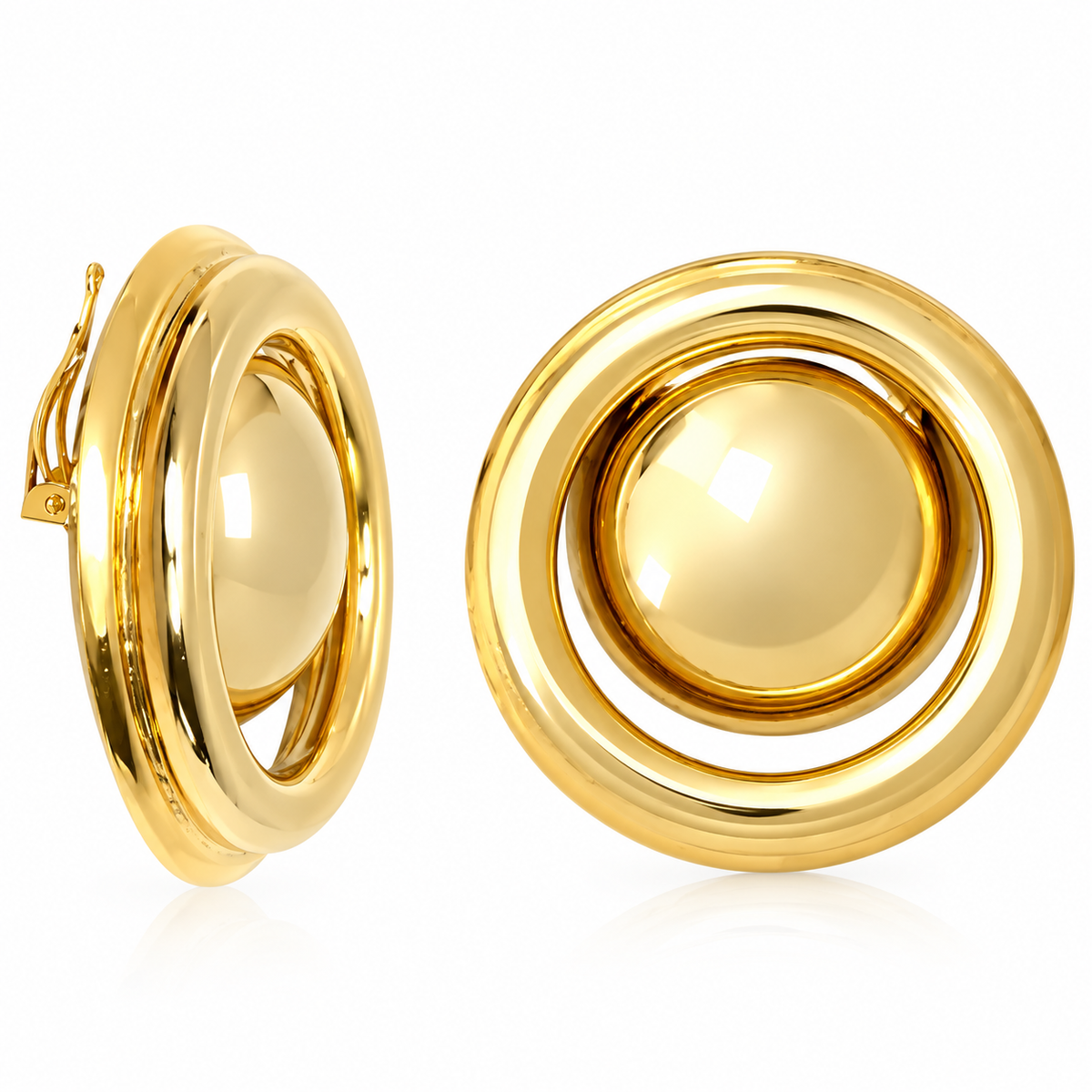 Orecchini round vintage