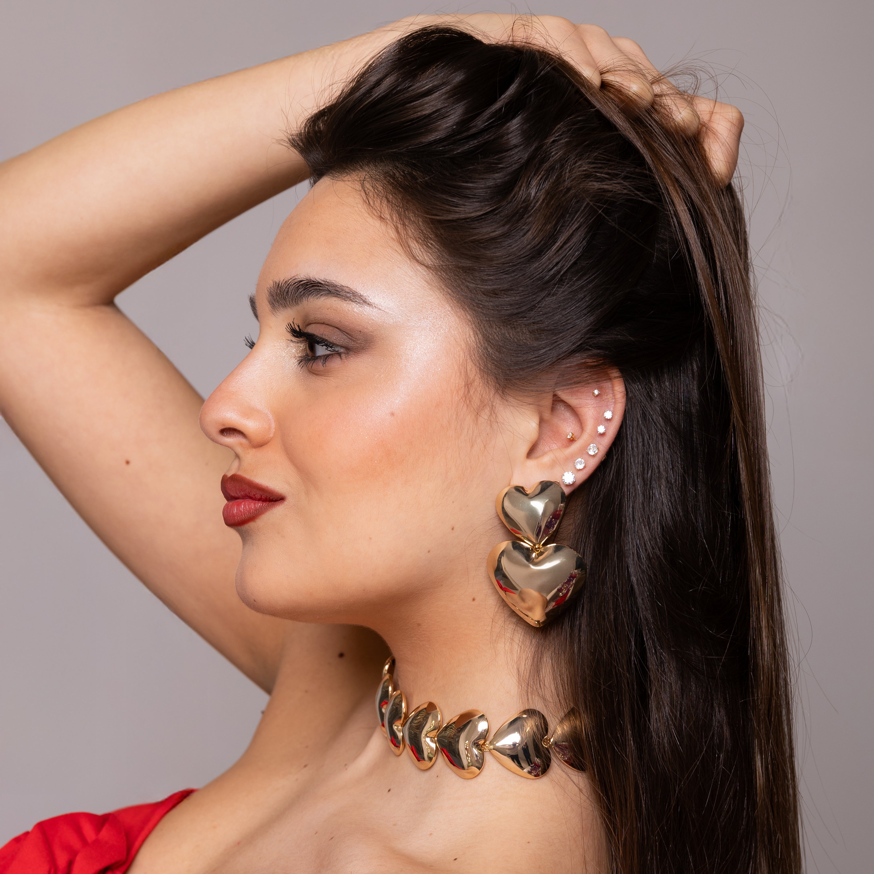 Orecchini Double Amour