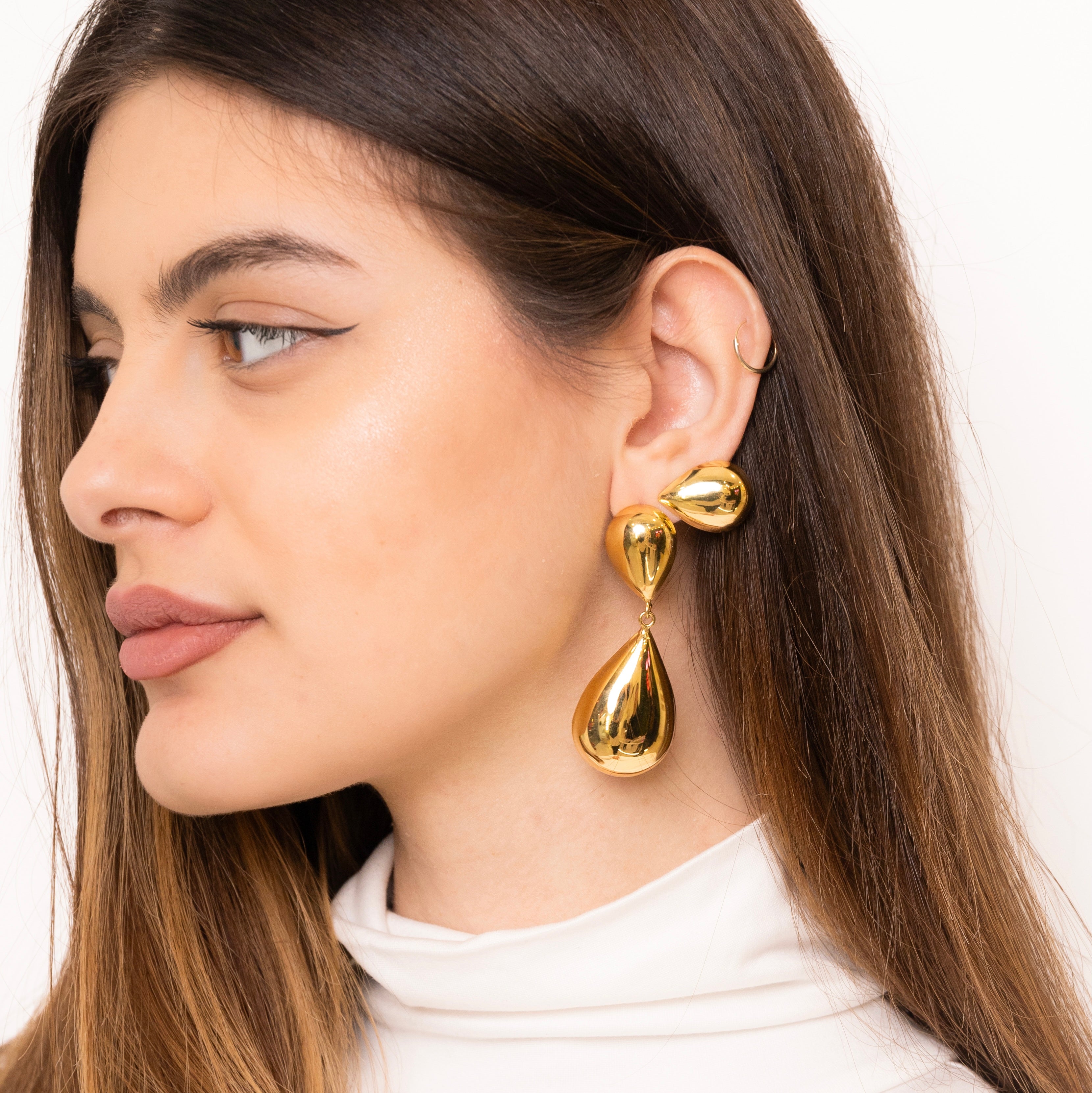 Duel Drop Earrings