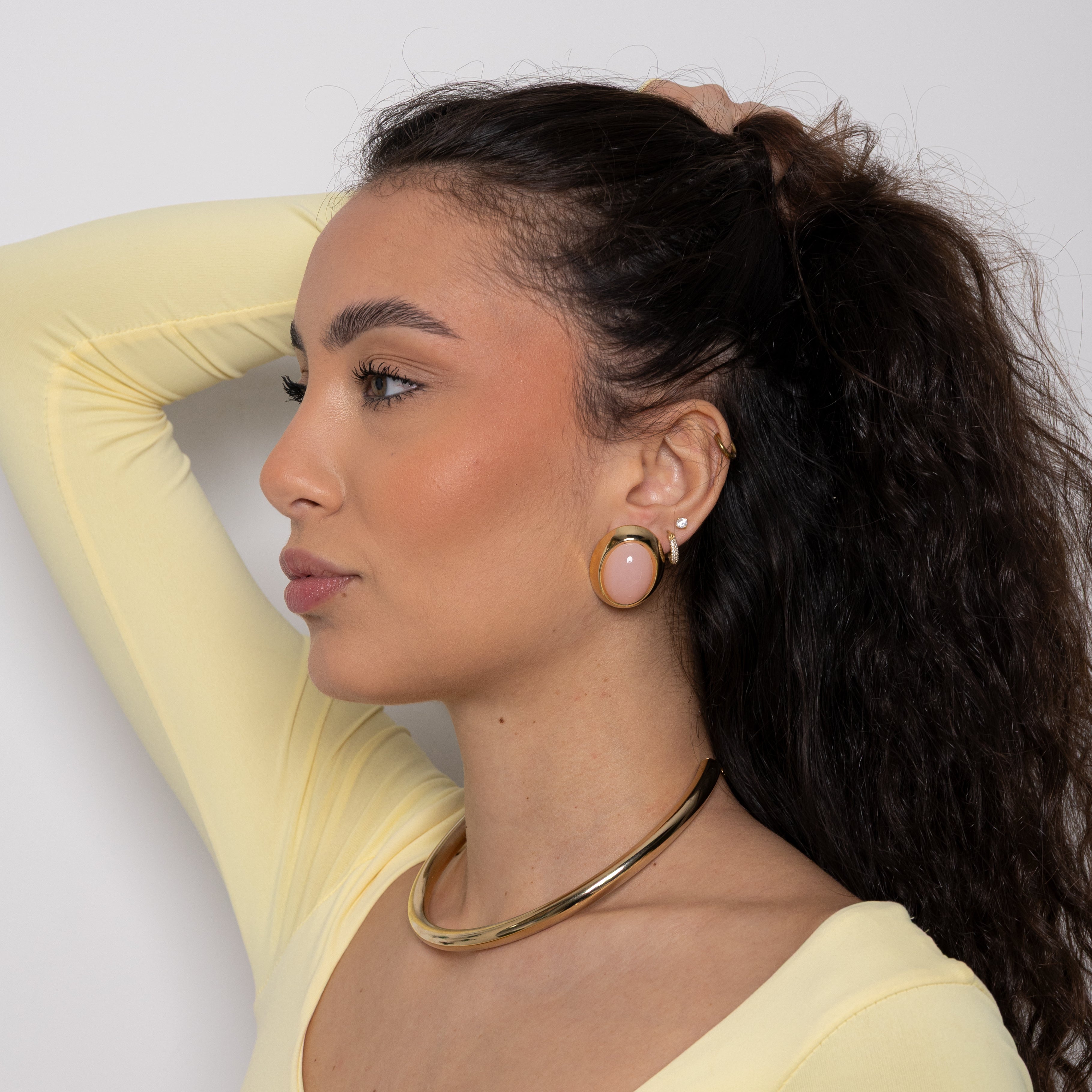 Orecchini new oval color