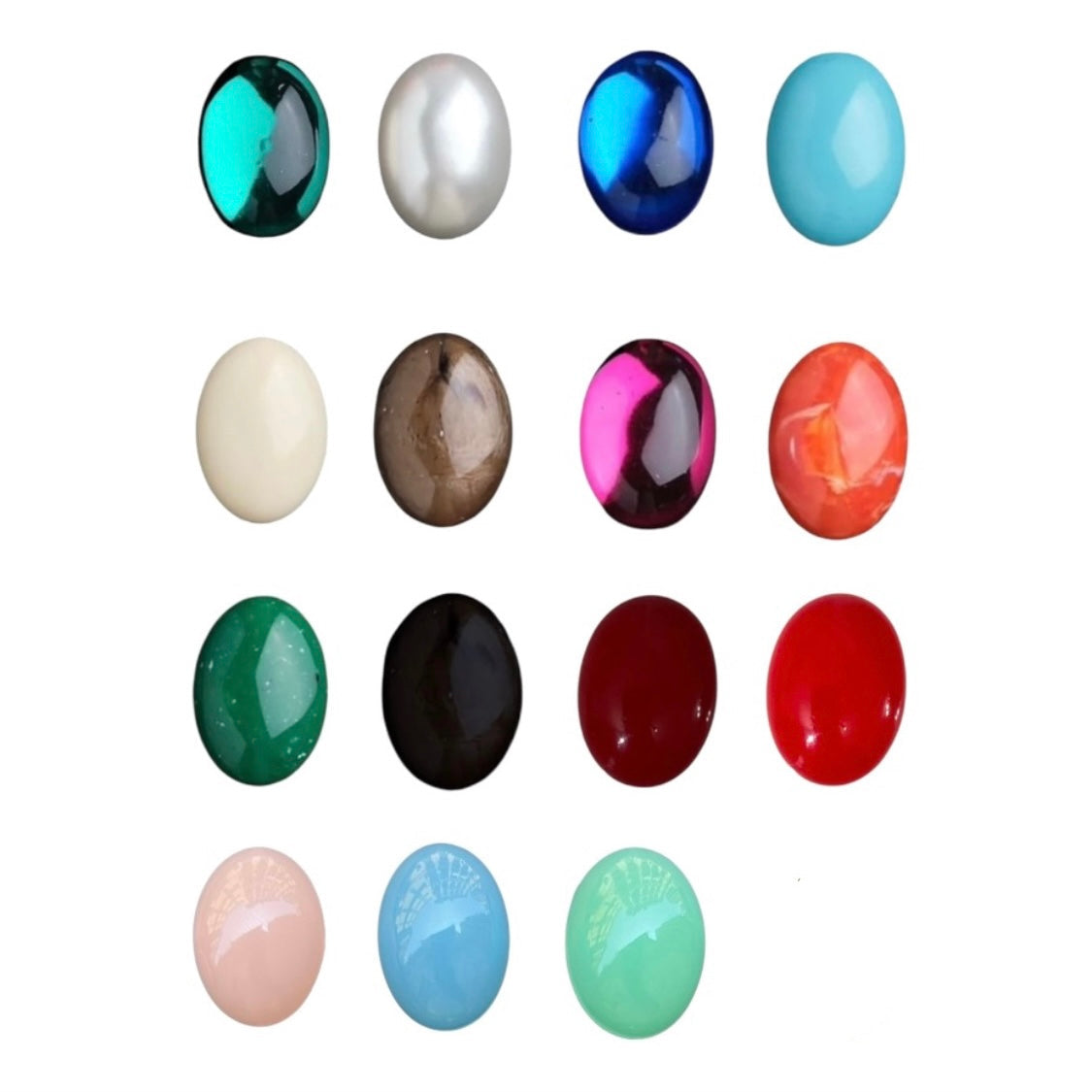 Orecchini new oval pendent color