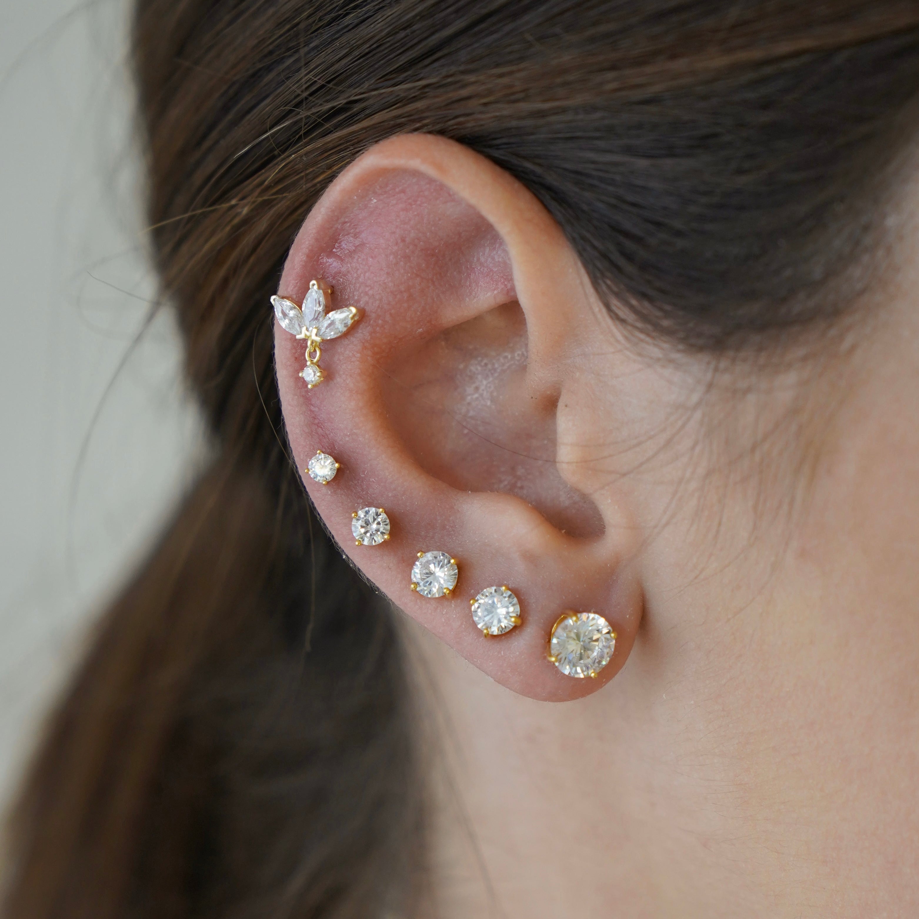 Orecchini Flowers pendent