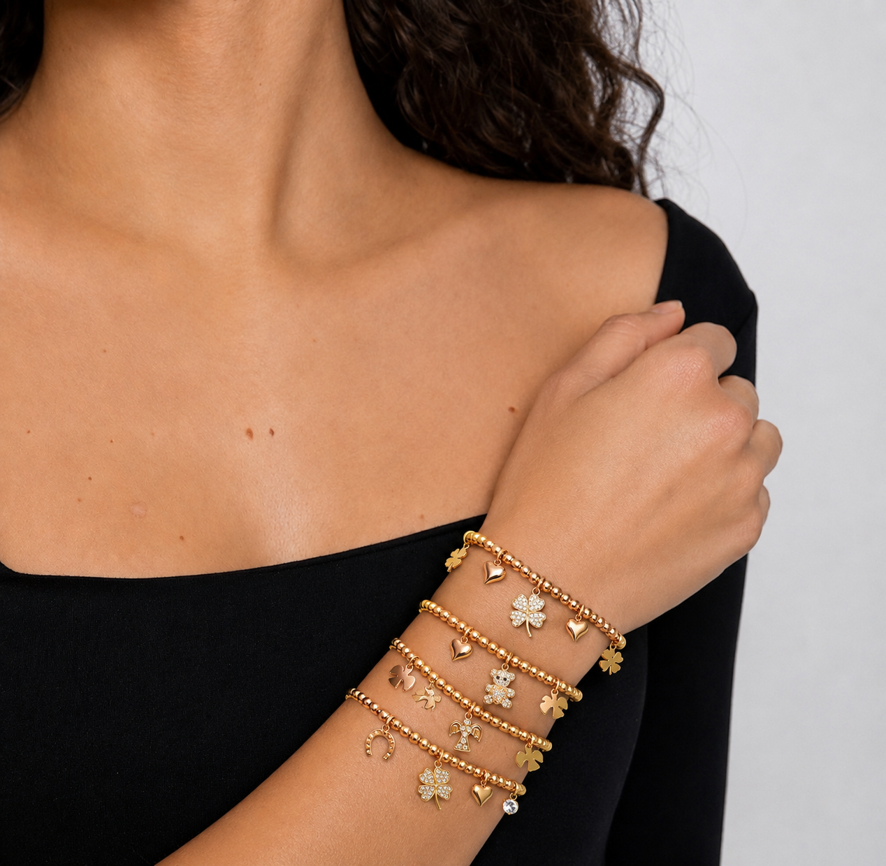 Bracciale multicharms casual