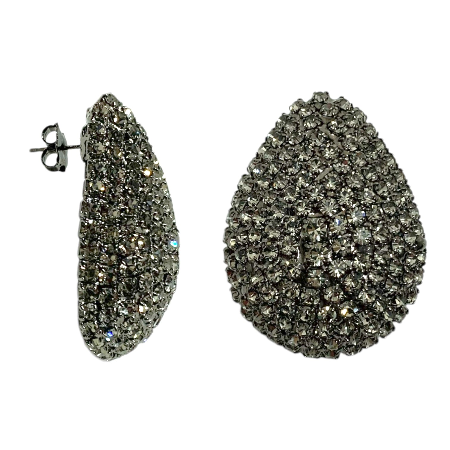 Black Drop Earrings