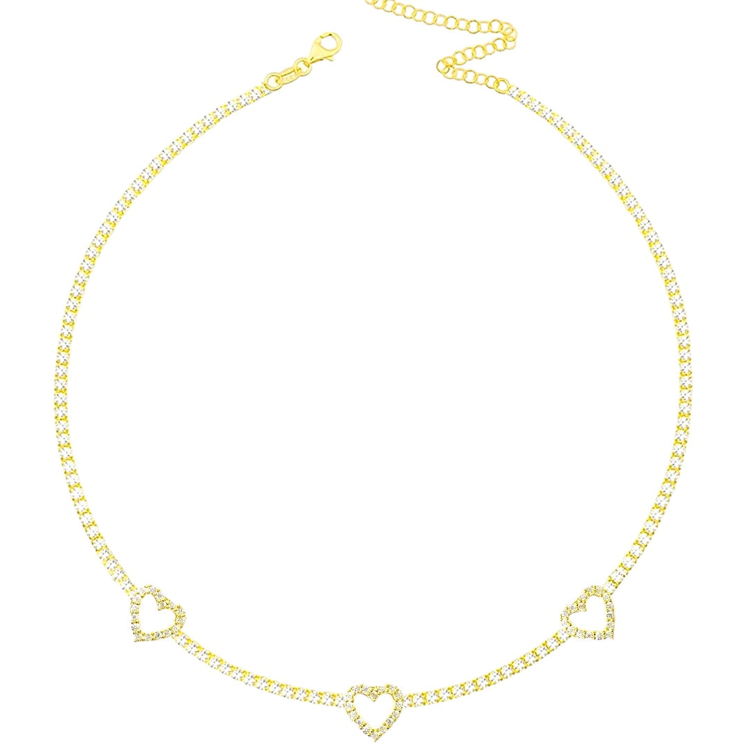 Choker Luxury Three Love