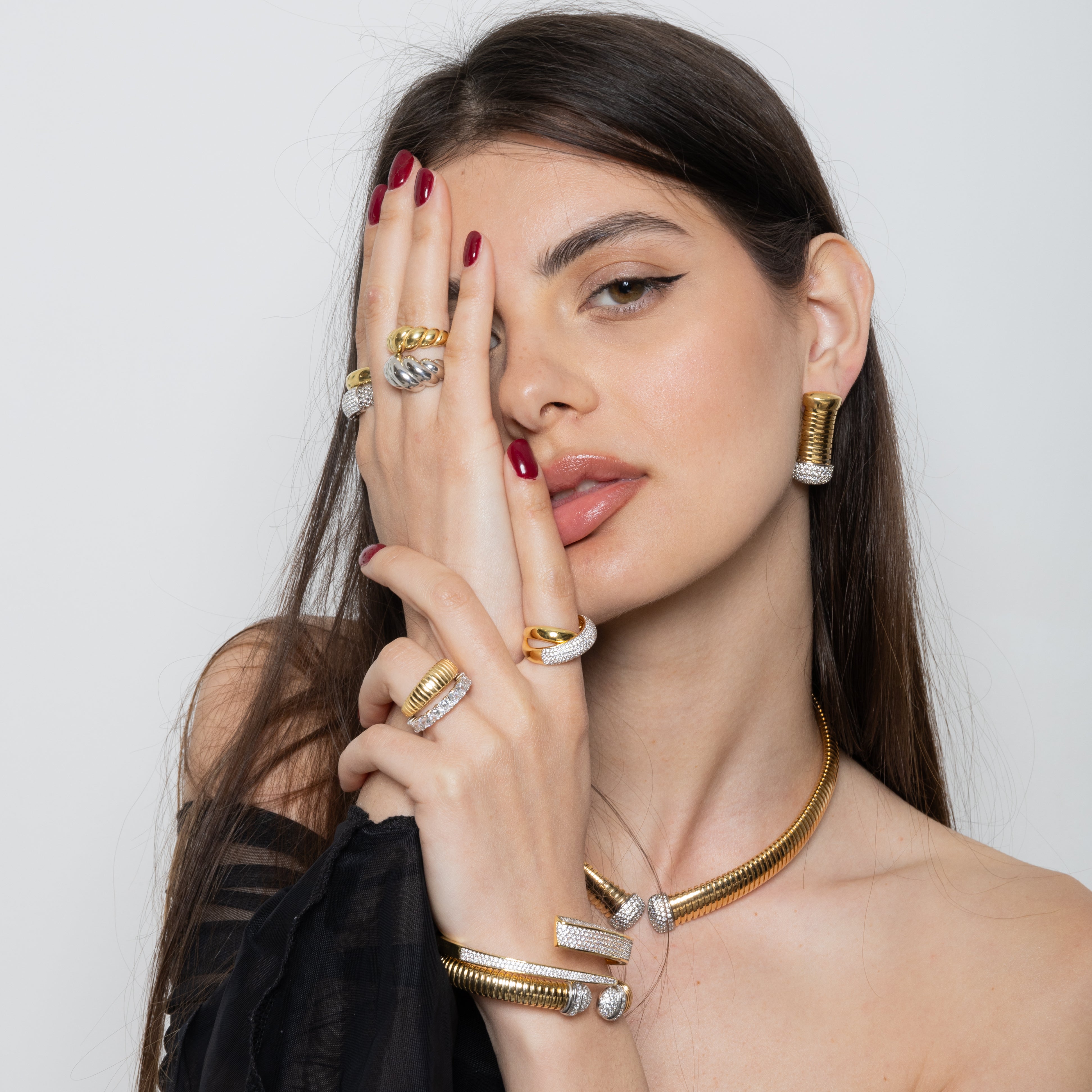 Orecchini tubogas luxury