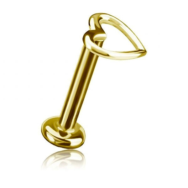 Piercing cuore traforato