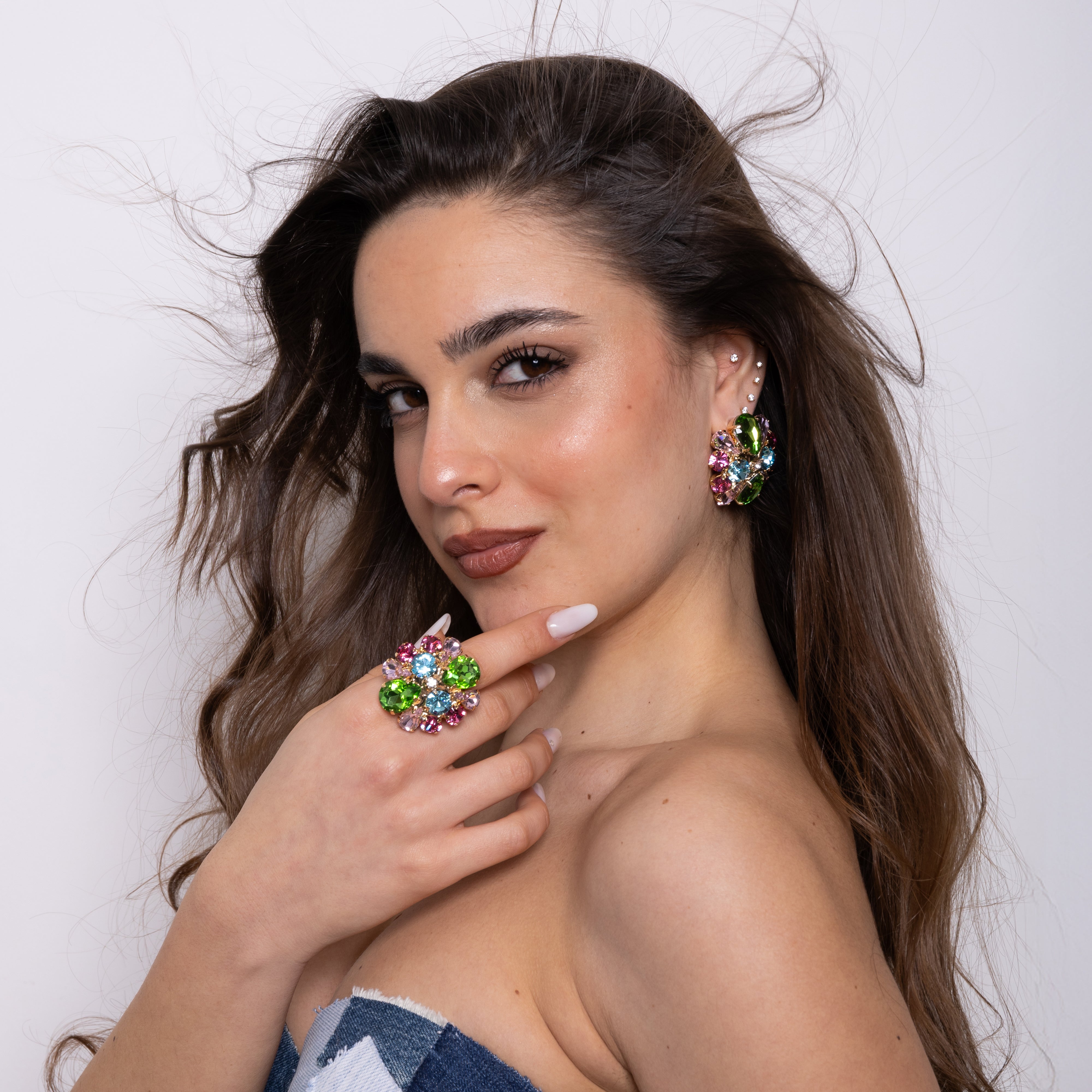 Swarovski Rainbow Earrings