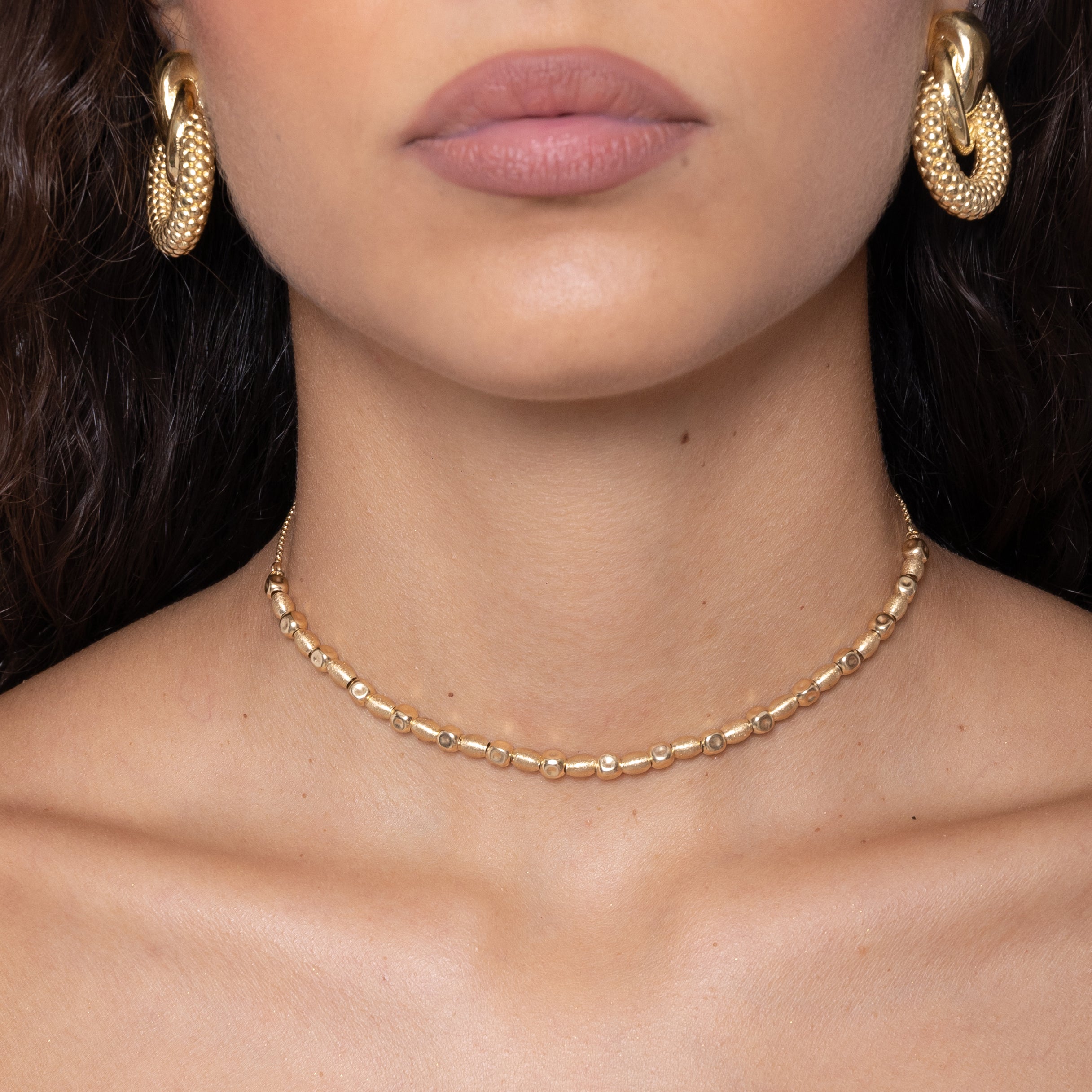 Collana cubetti e cilindri