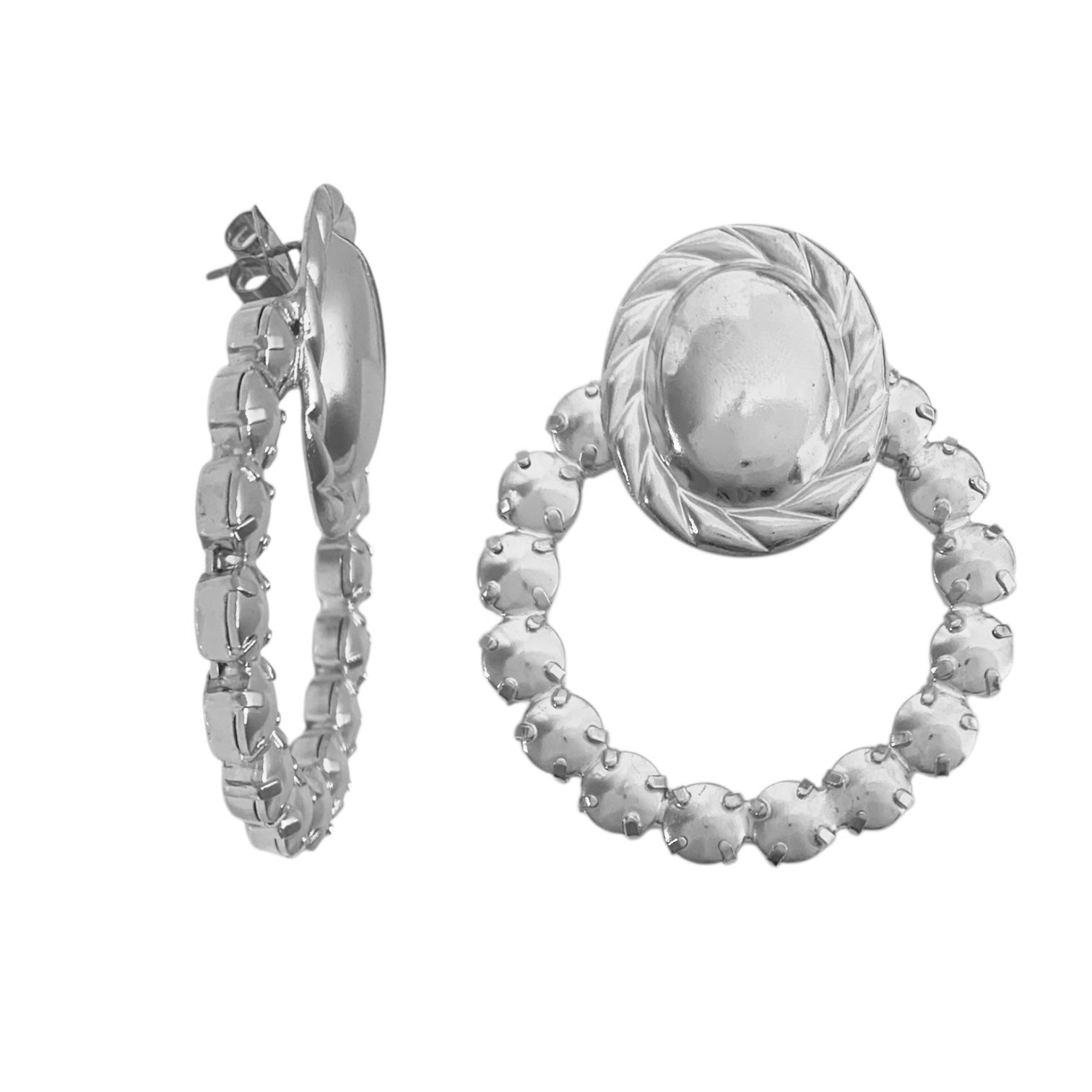 Orecchini Flora Metal