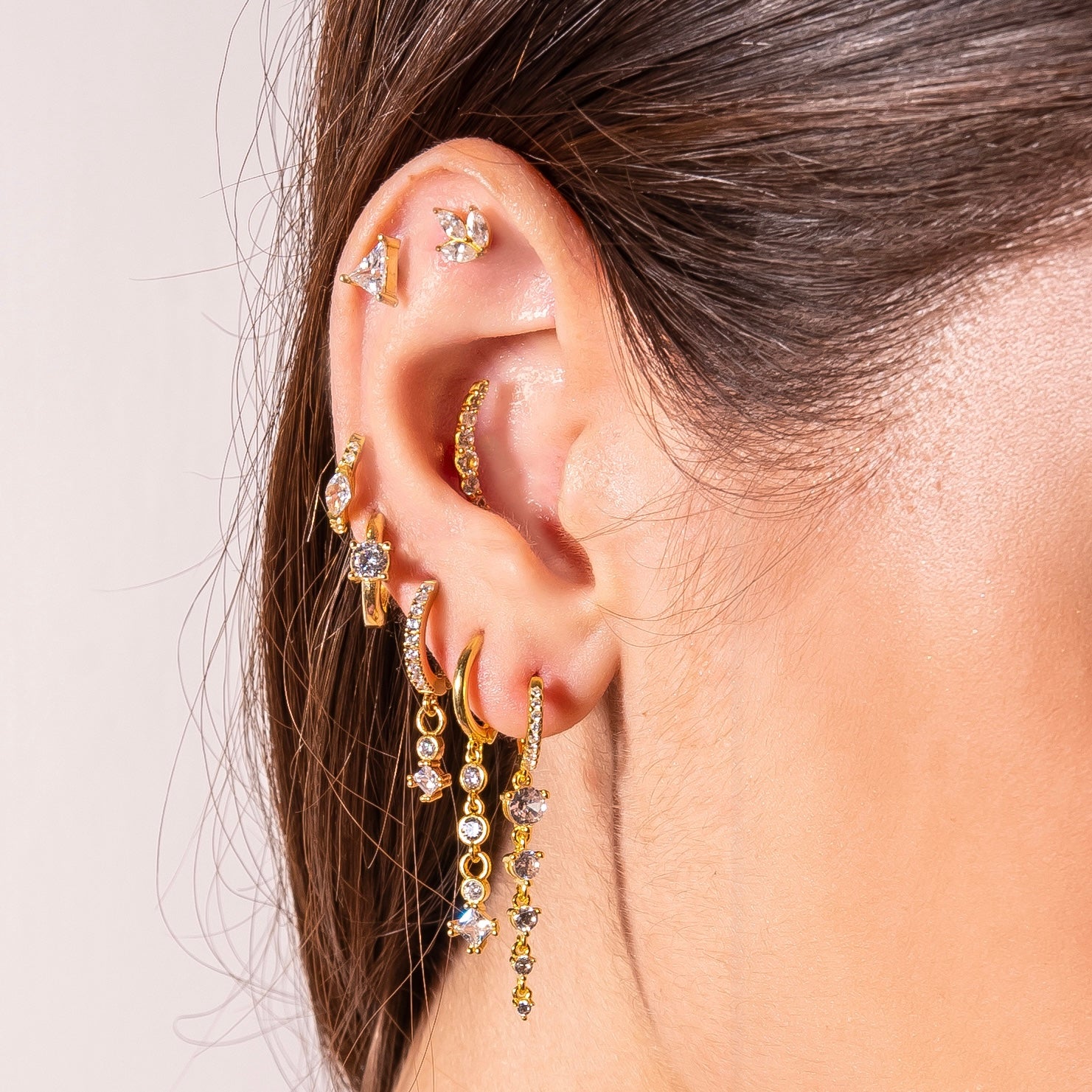 Headbands with zirconia wire