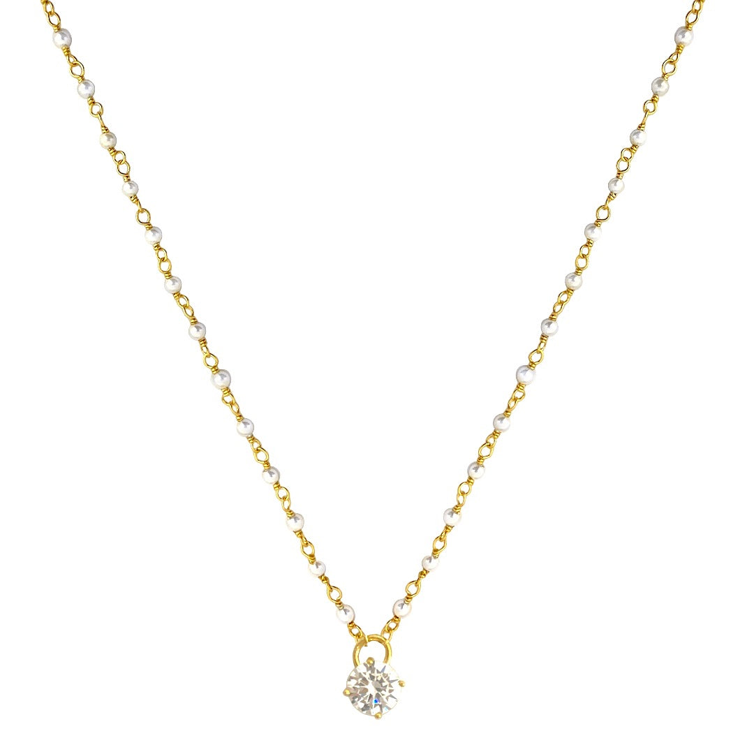 Collana pearl luce