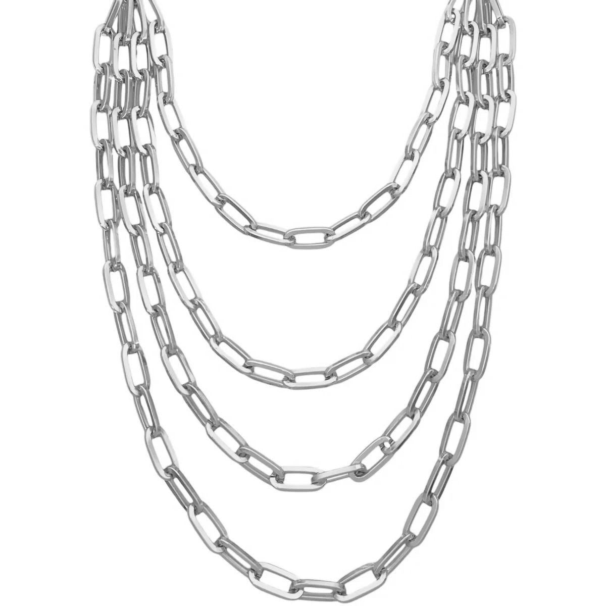 Multi square necklace