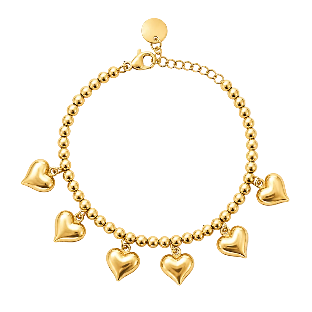 Bracciale Multiheart casual