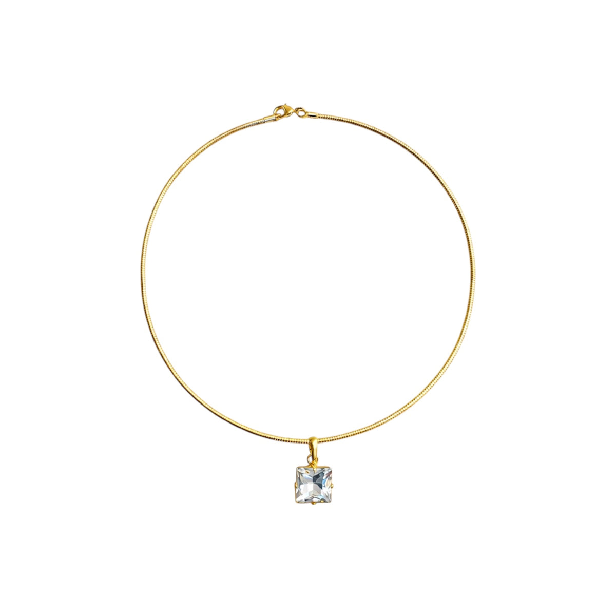 Collana Square Swarovski