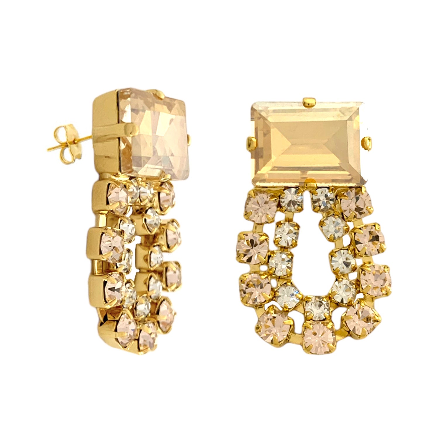 Meghan Square Earrings
