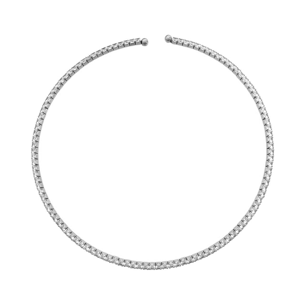 Choker Crystal casual