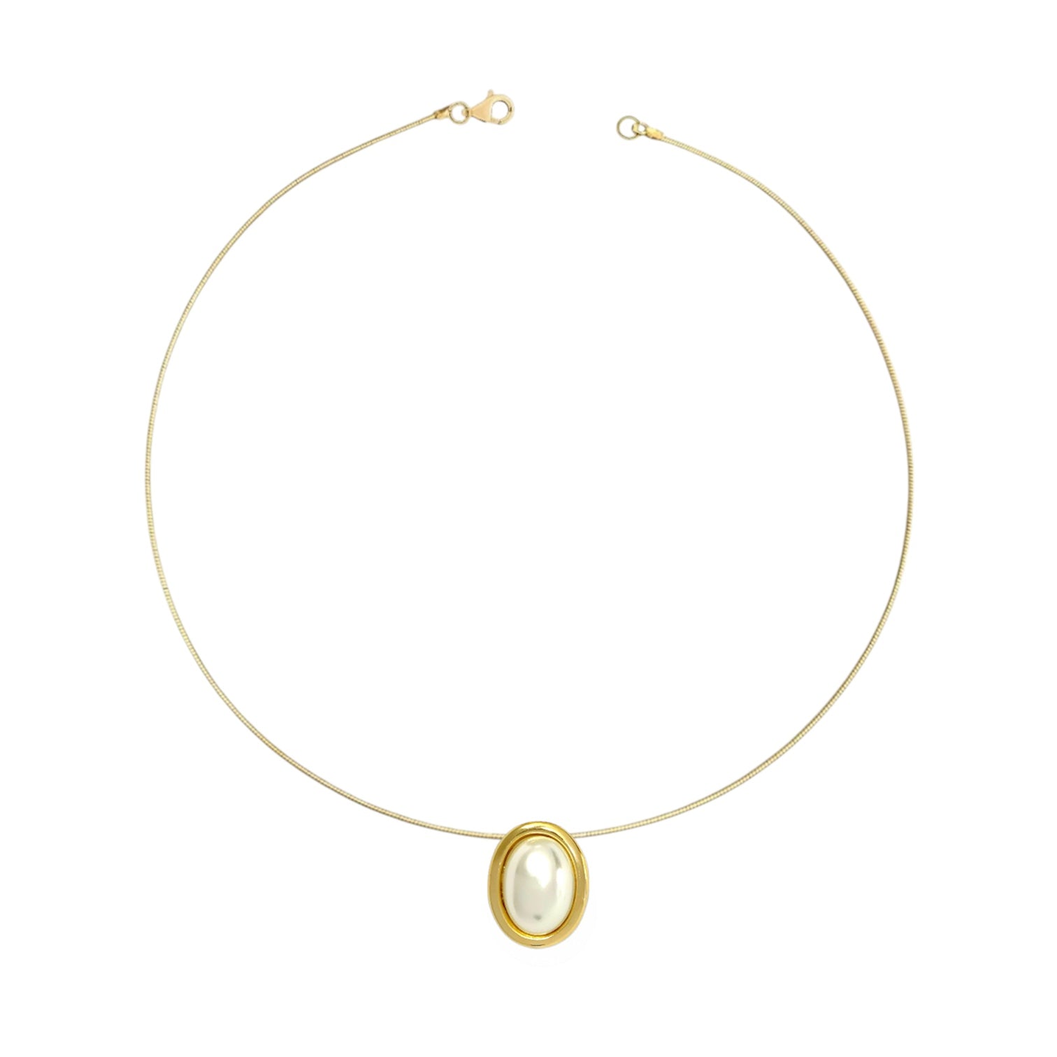 Collana Semi rigida Oval Color