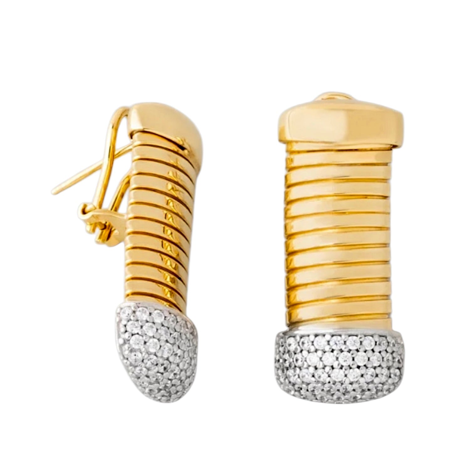 Orecchini tubogas luxury