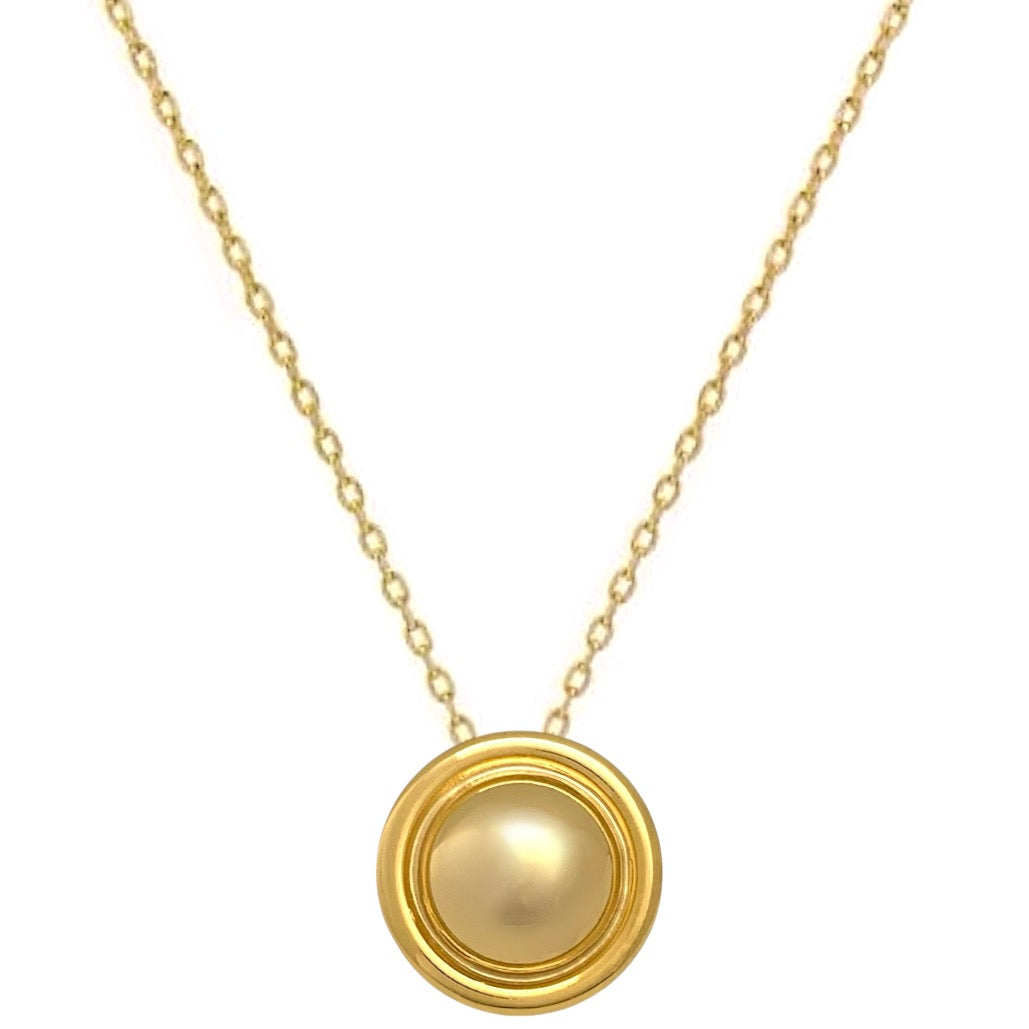 One round necklace