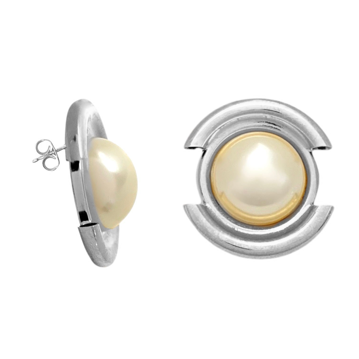 New Circle Color Earrings