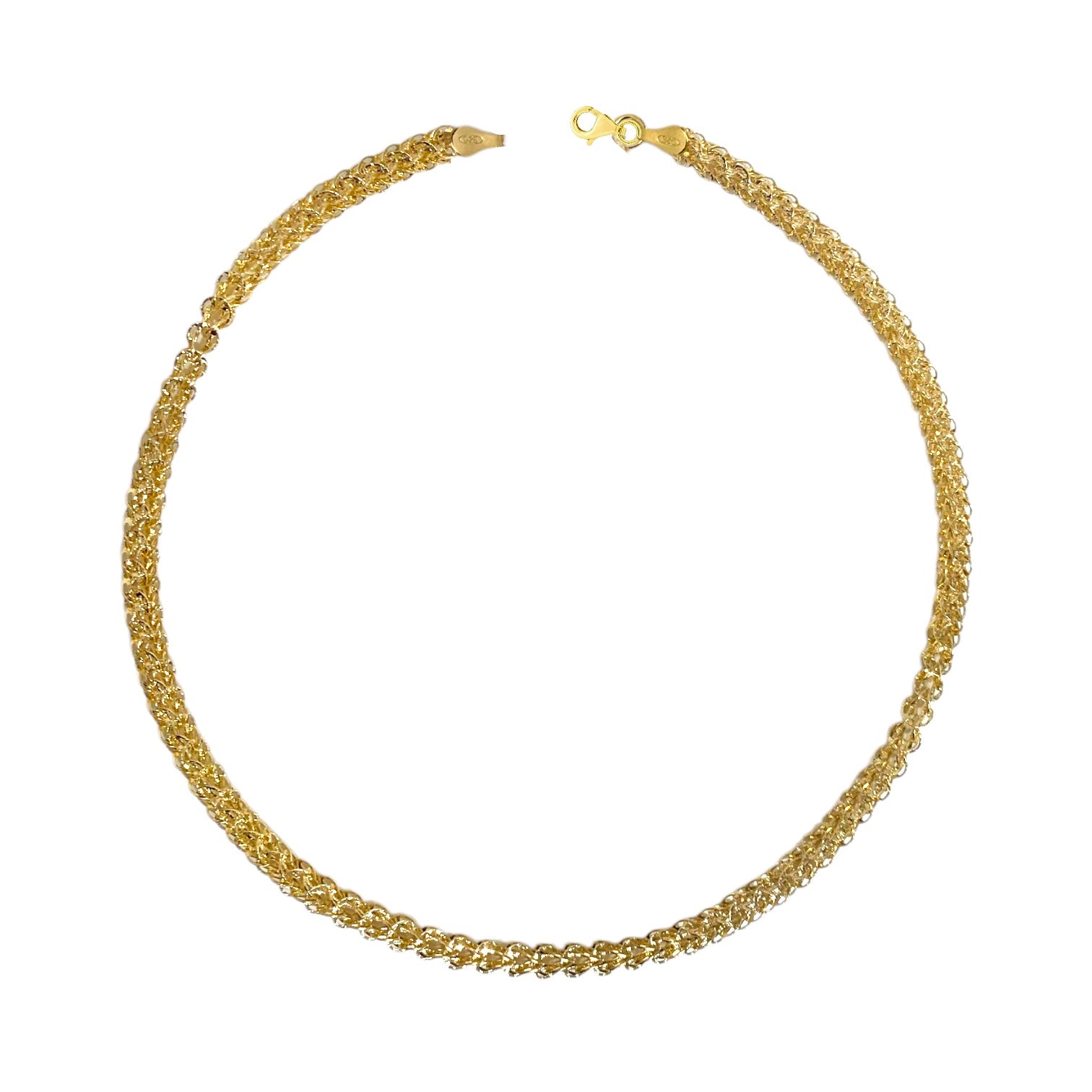 Collana Golden Twist