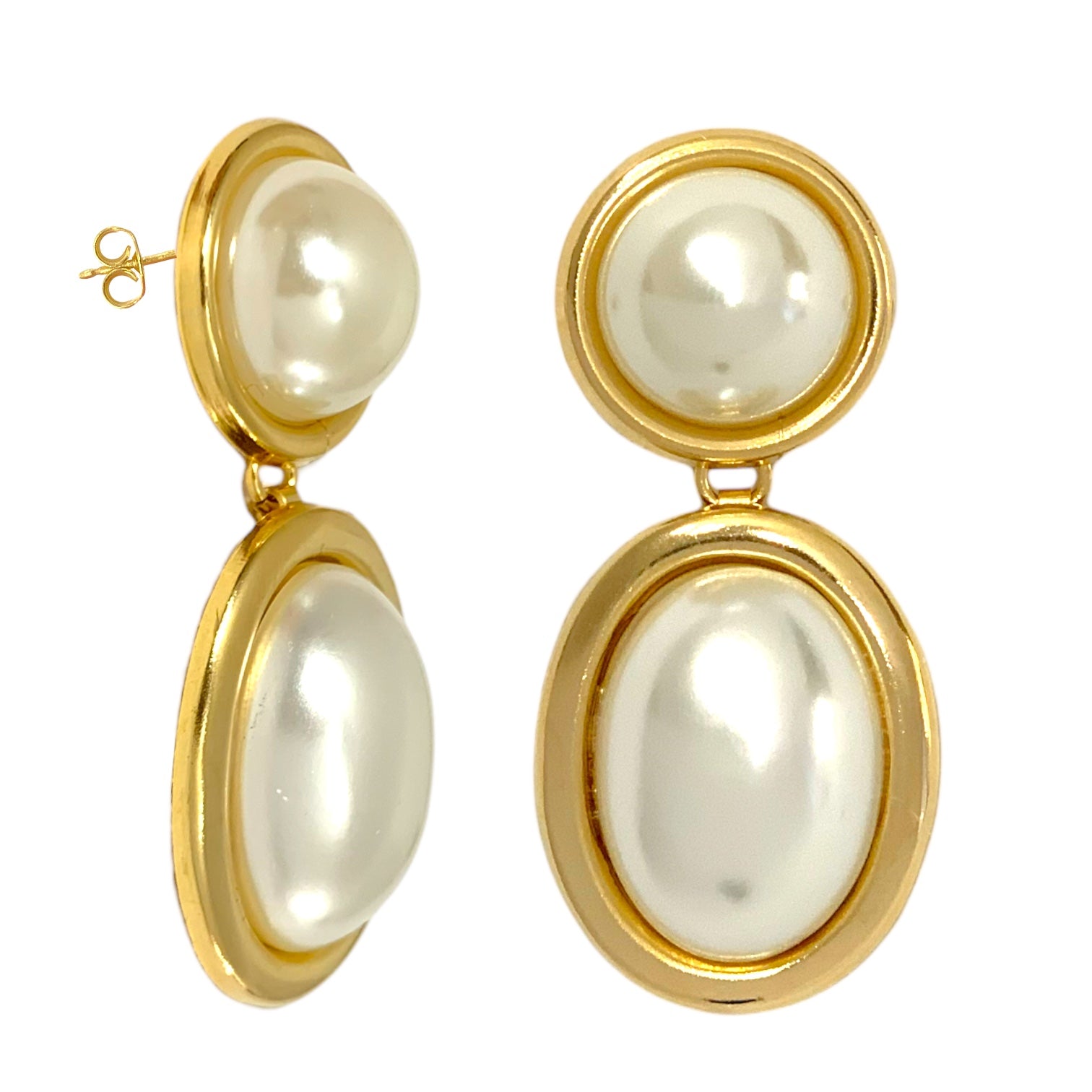 Color pendant earrings