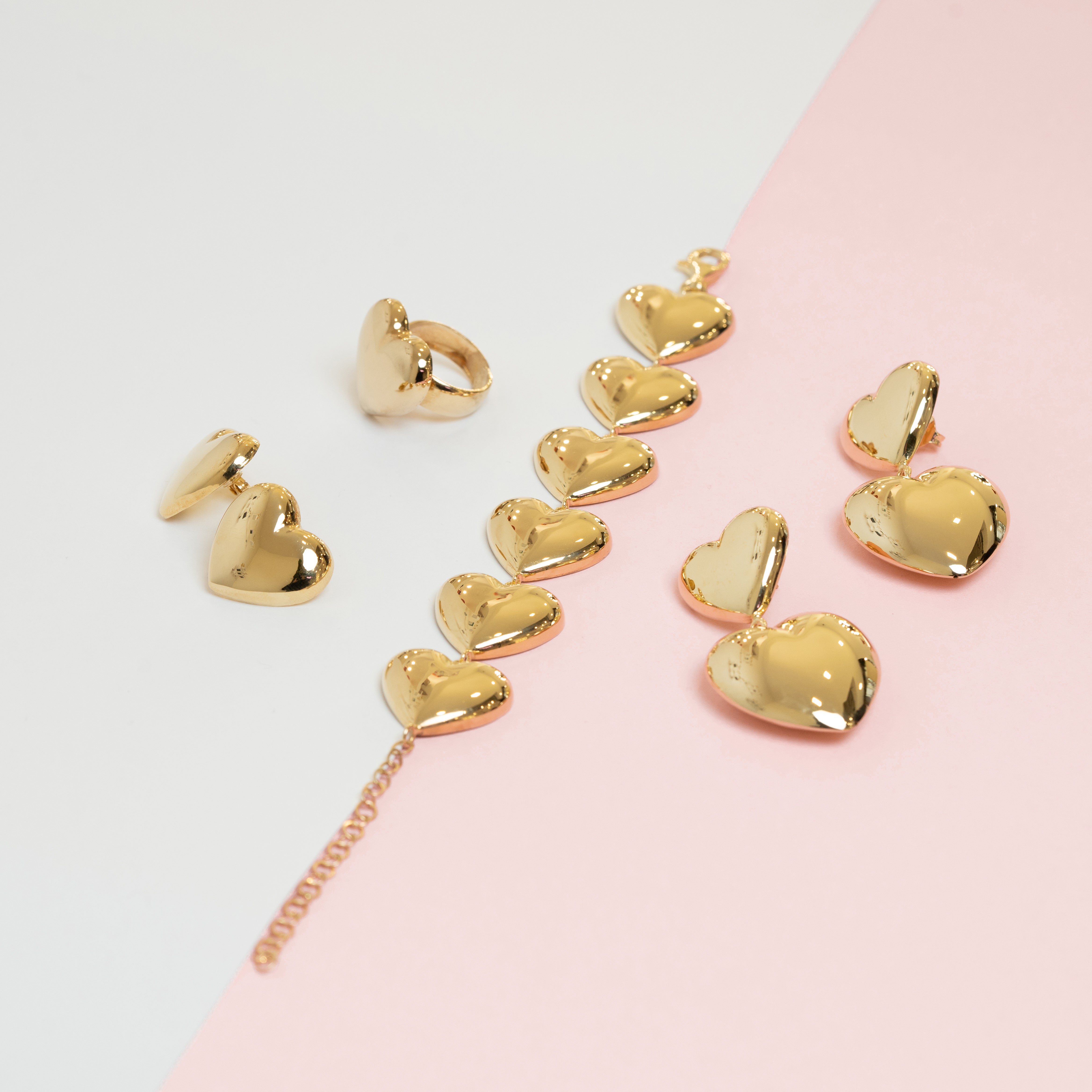 Orecchini love shiny