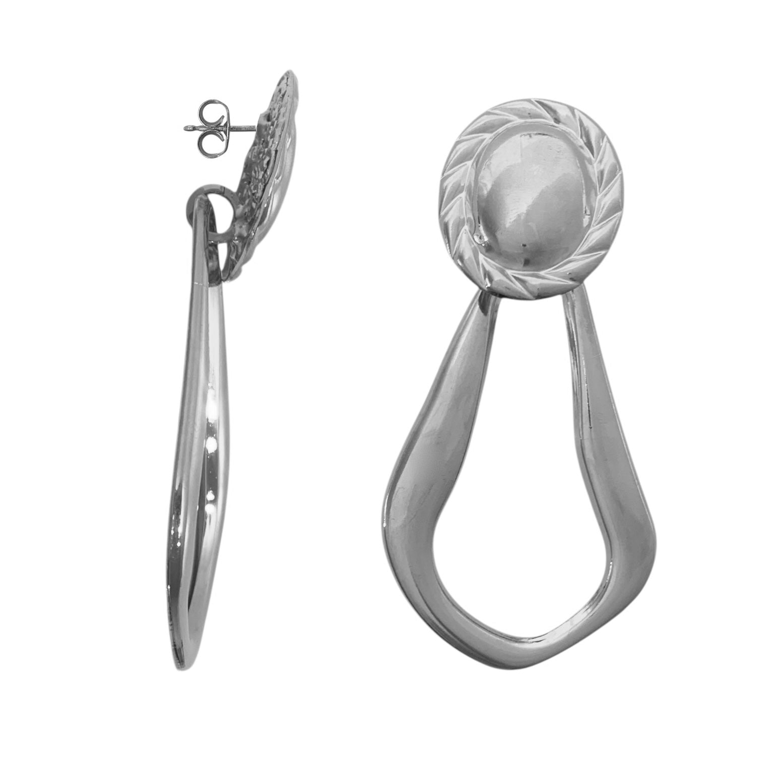 Orecchini  Botton Metal