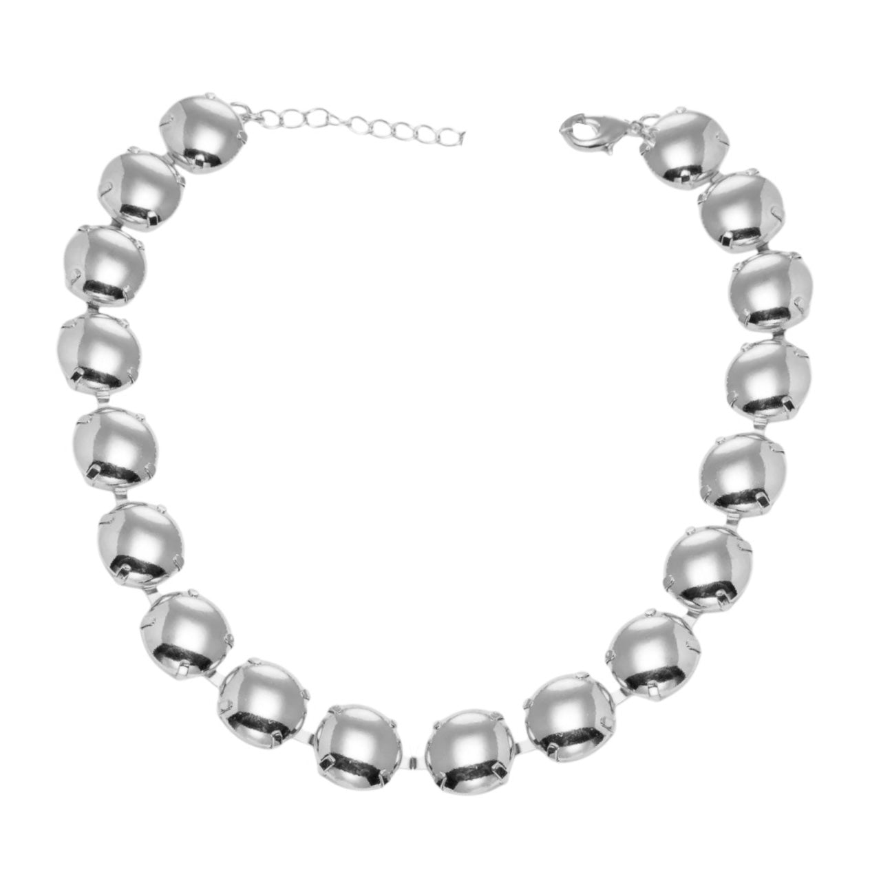 Collana Bubble Metal