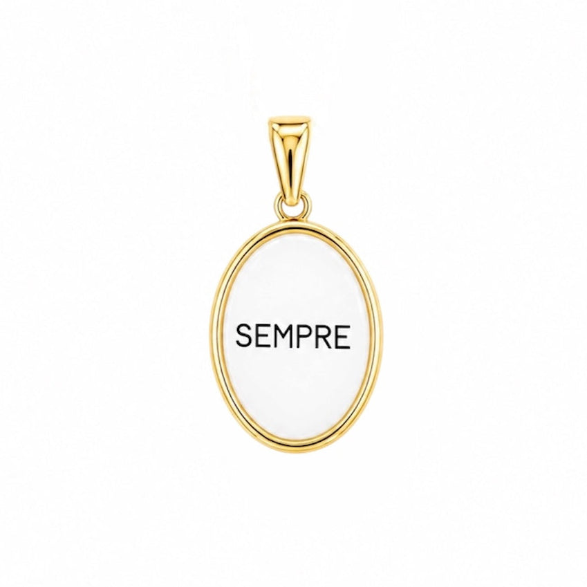 Mini Charms Oval casual