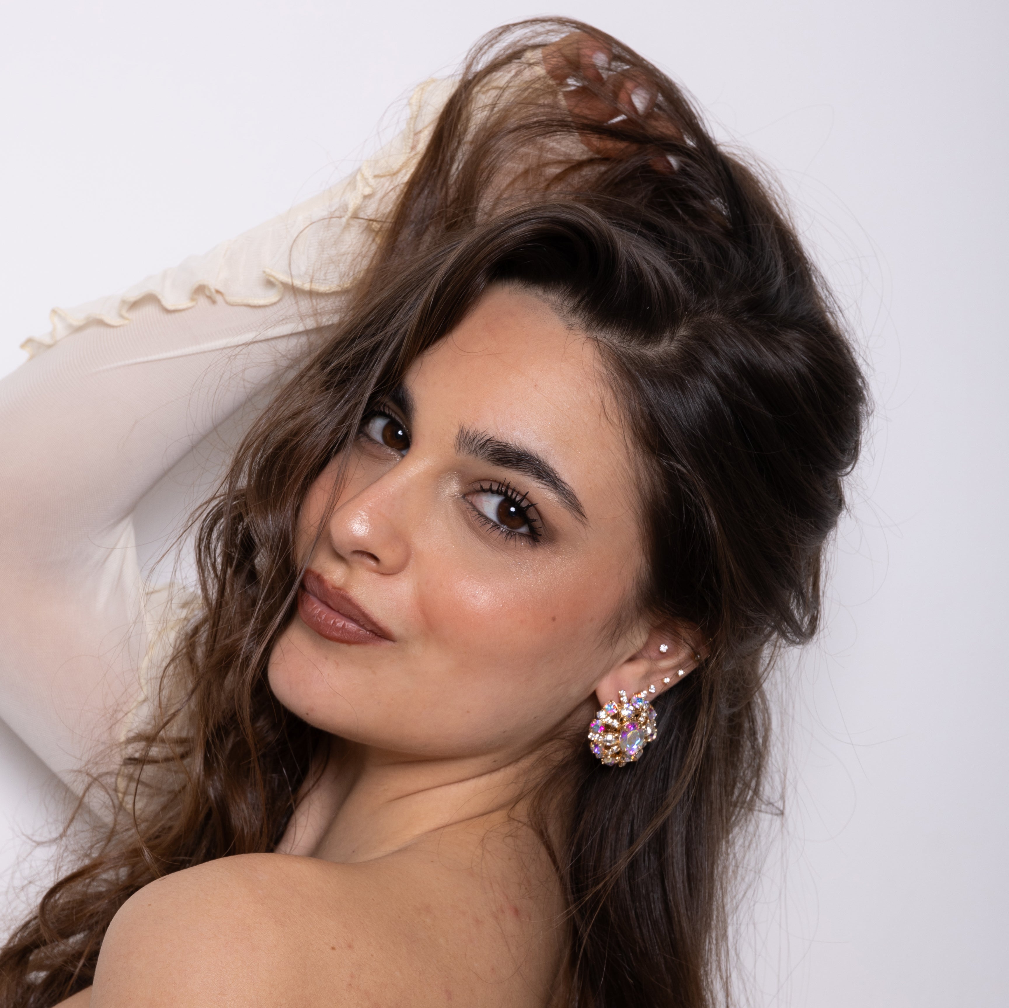 Steffy Swarovski Earrings