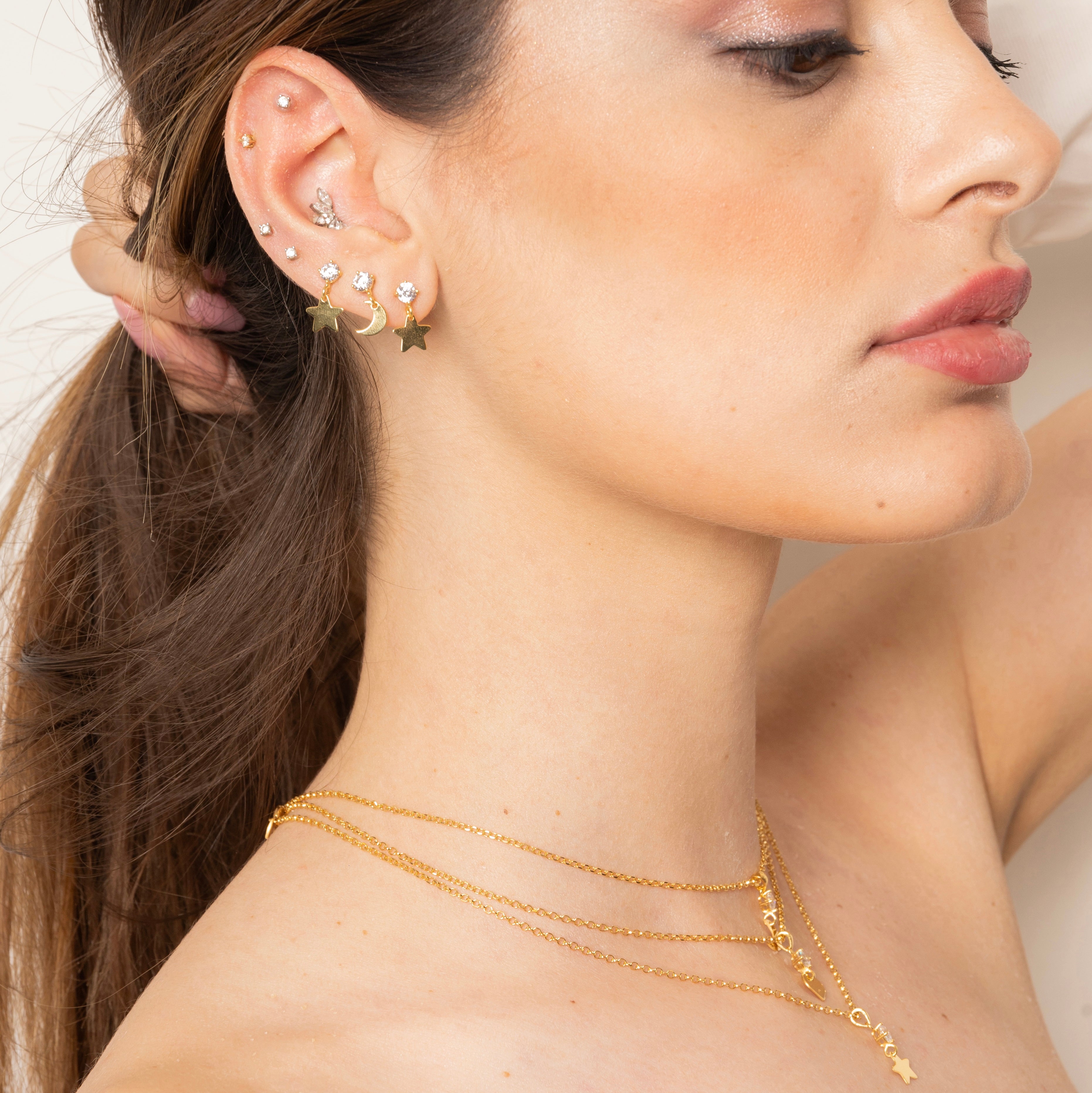 Light elements earrings