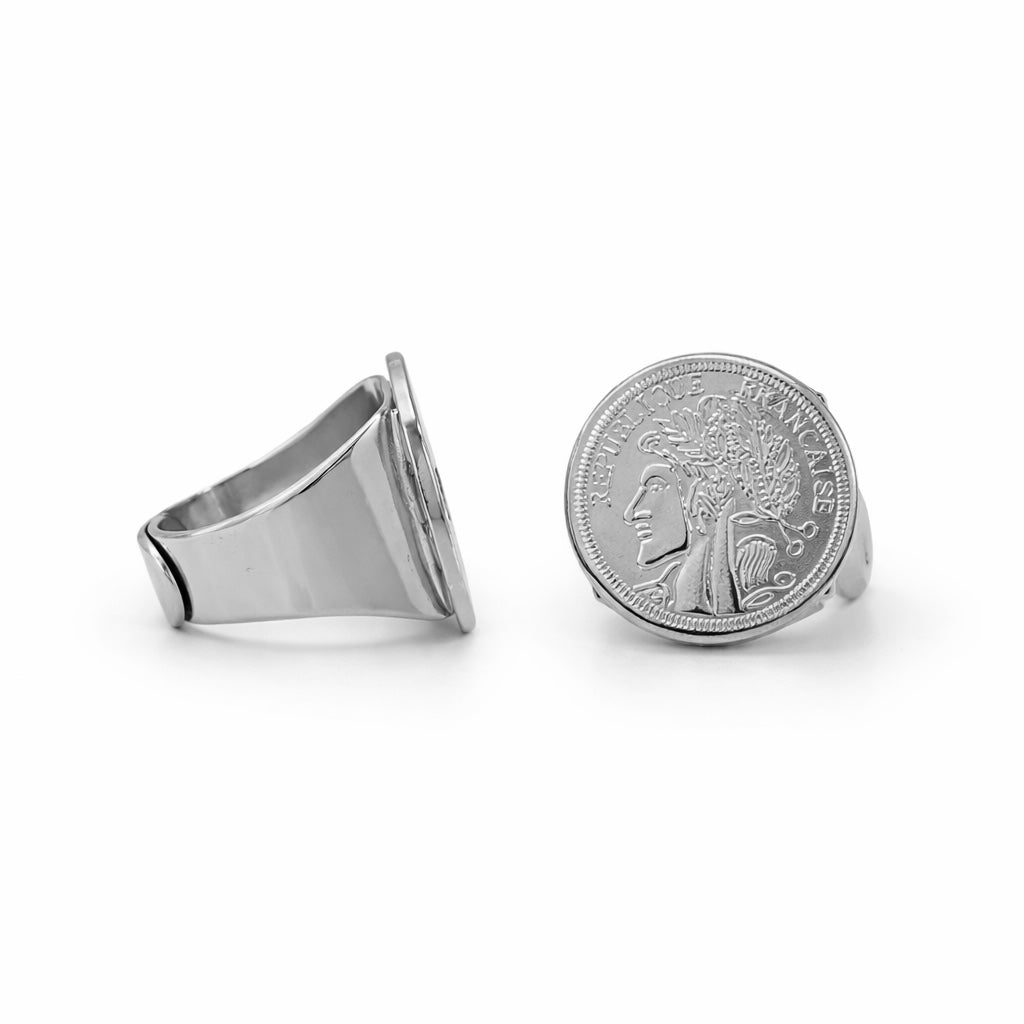 Anello maxi Coin