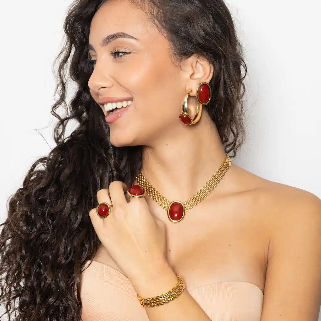 Milan color necklace
