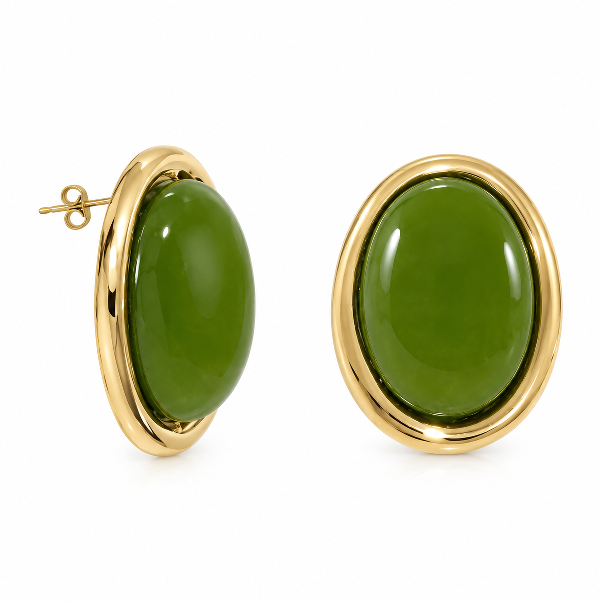 Orecchini Oval Mini Color