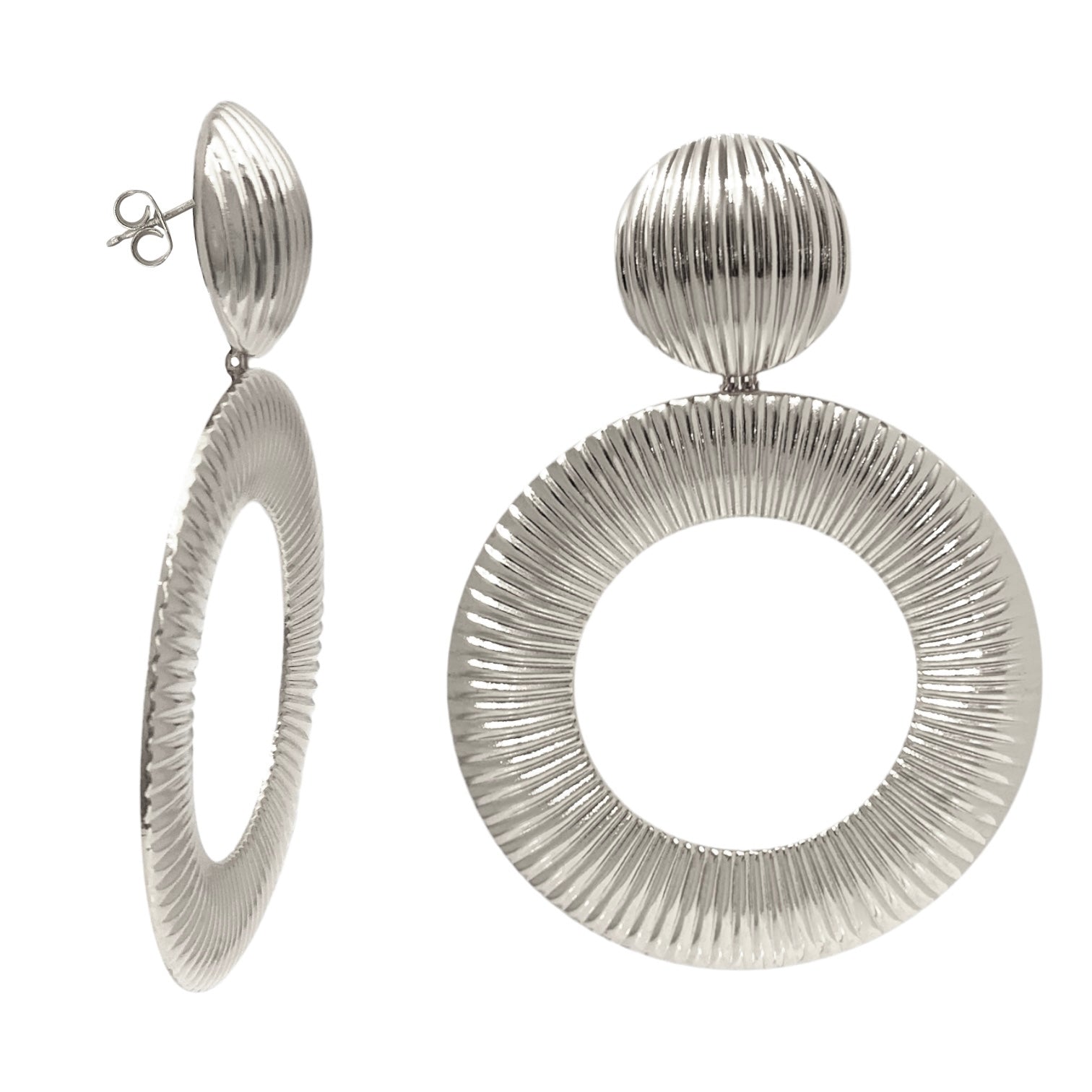 Mosk line earrings