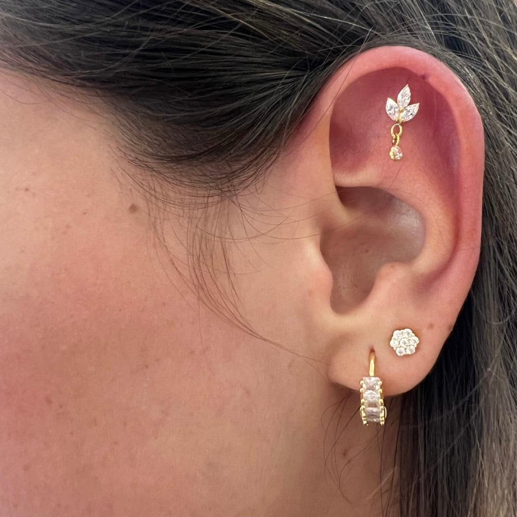 Piercing Flowers pendent