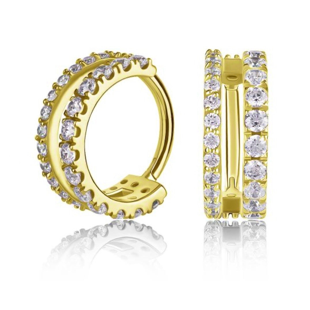 Piercing double luxury