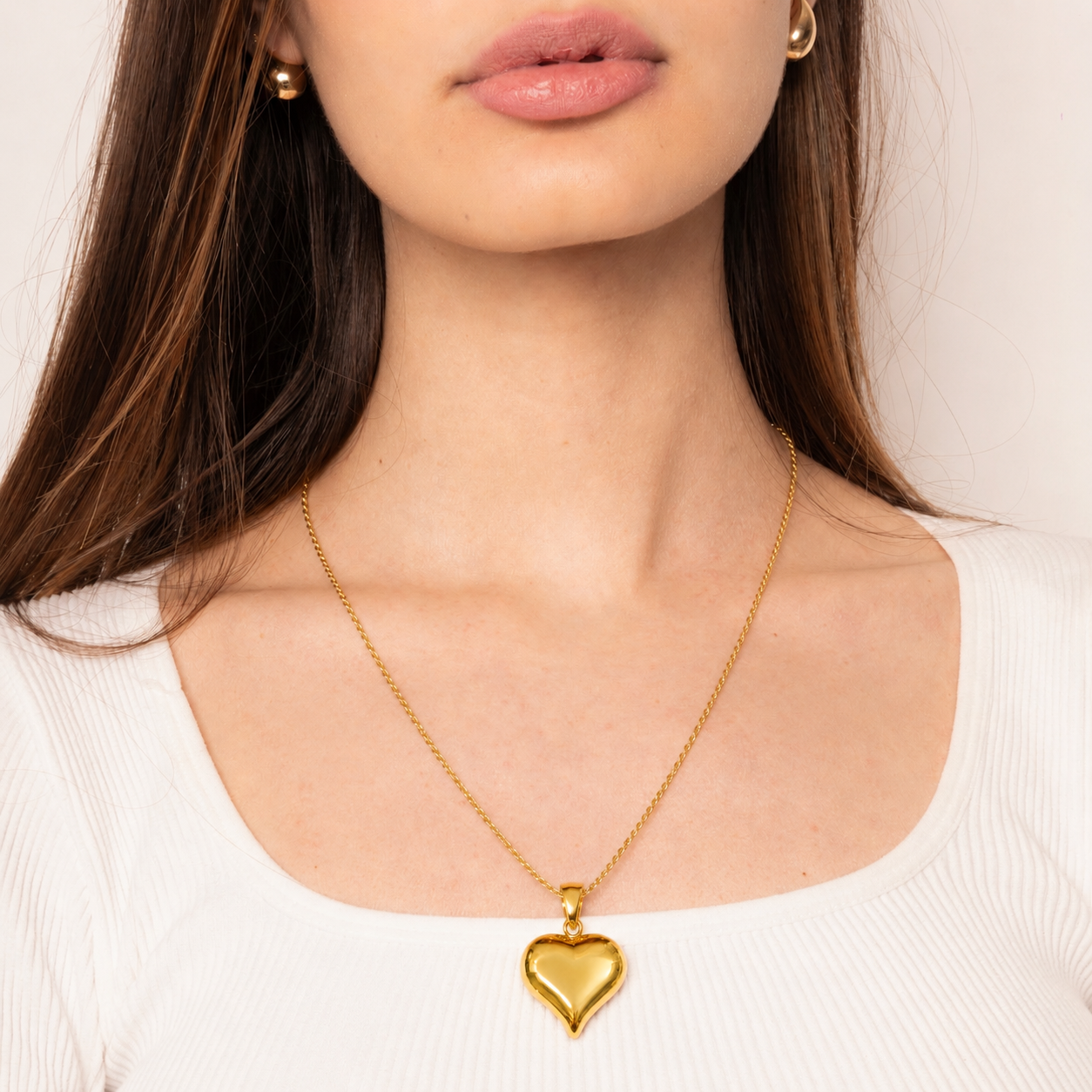 Charm heart casual