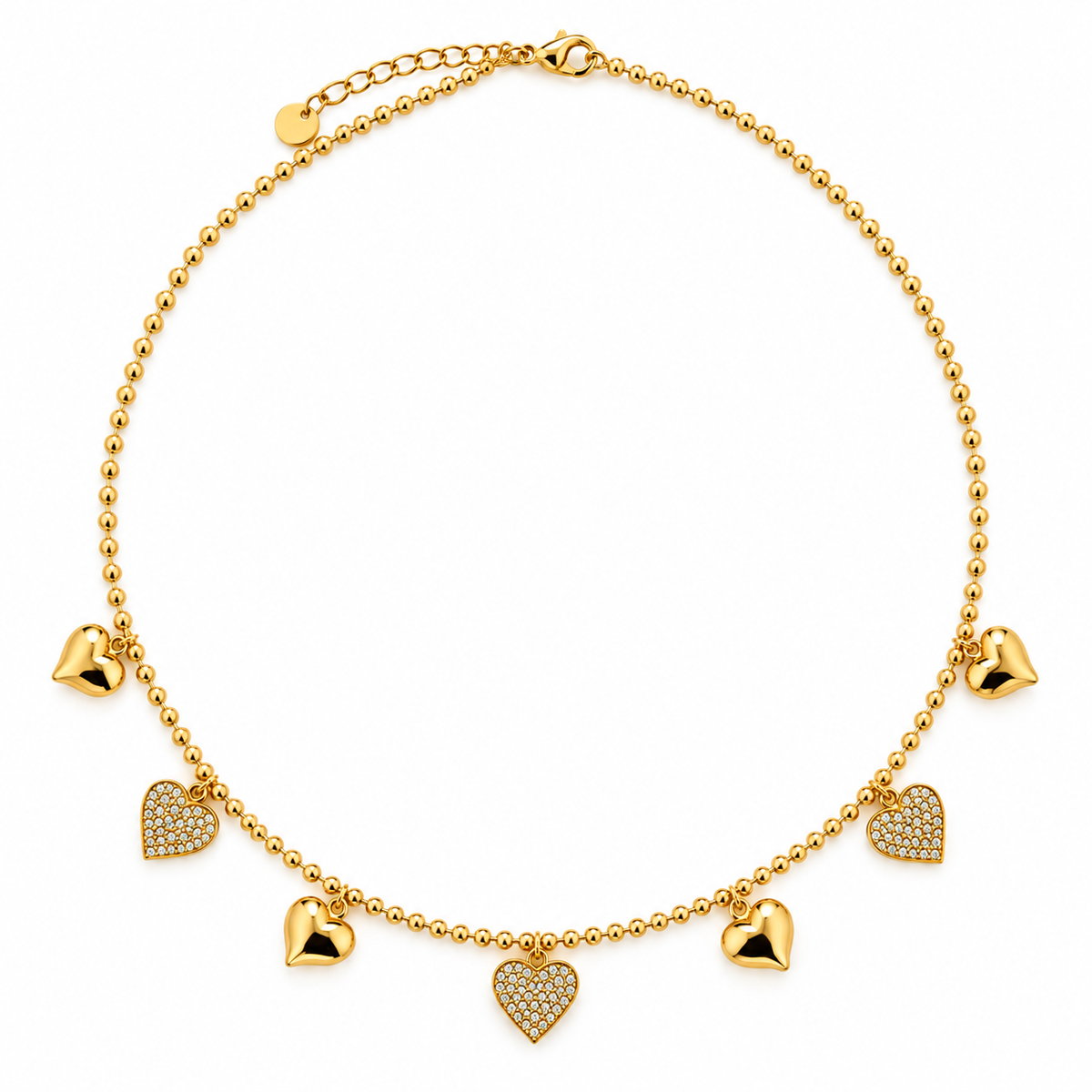 Collana Multiheart Casual