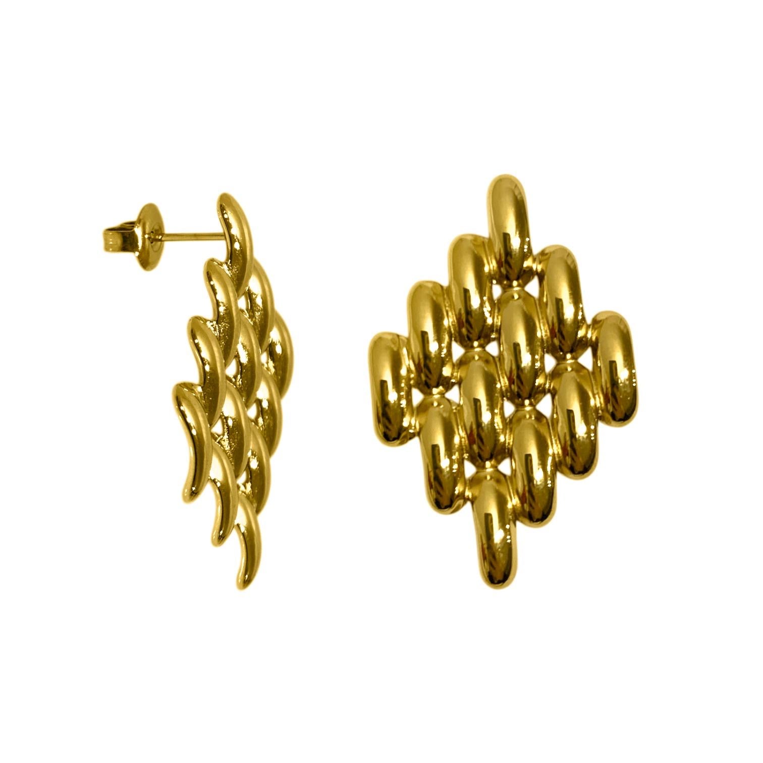 Orecchini Line Rhomb