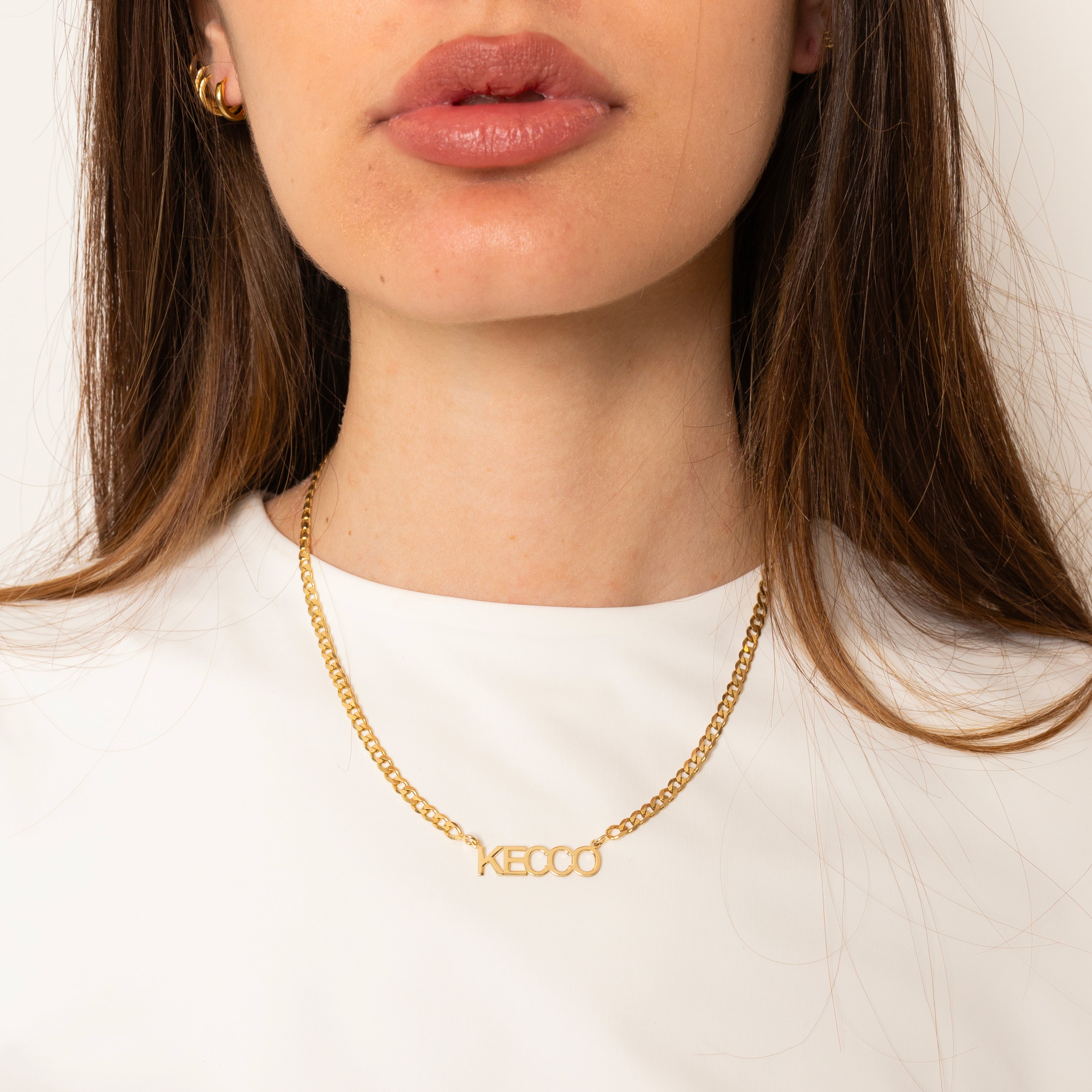 Collana letter groumette