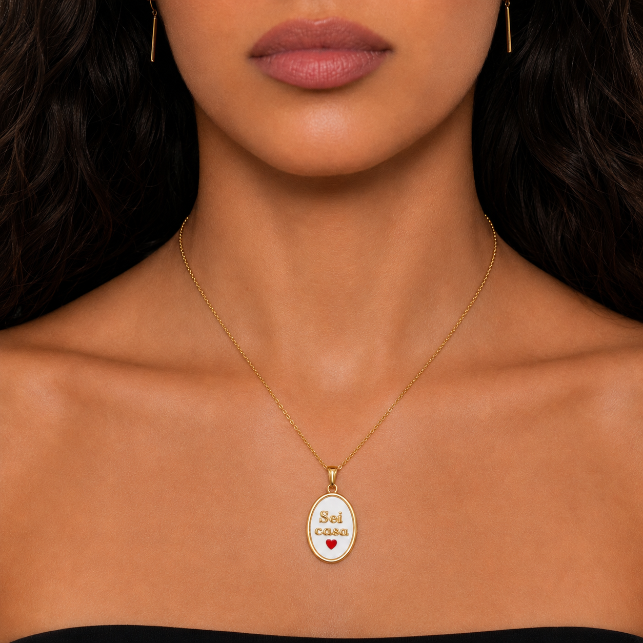 Mini Charms Oval casual
