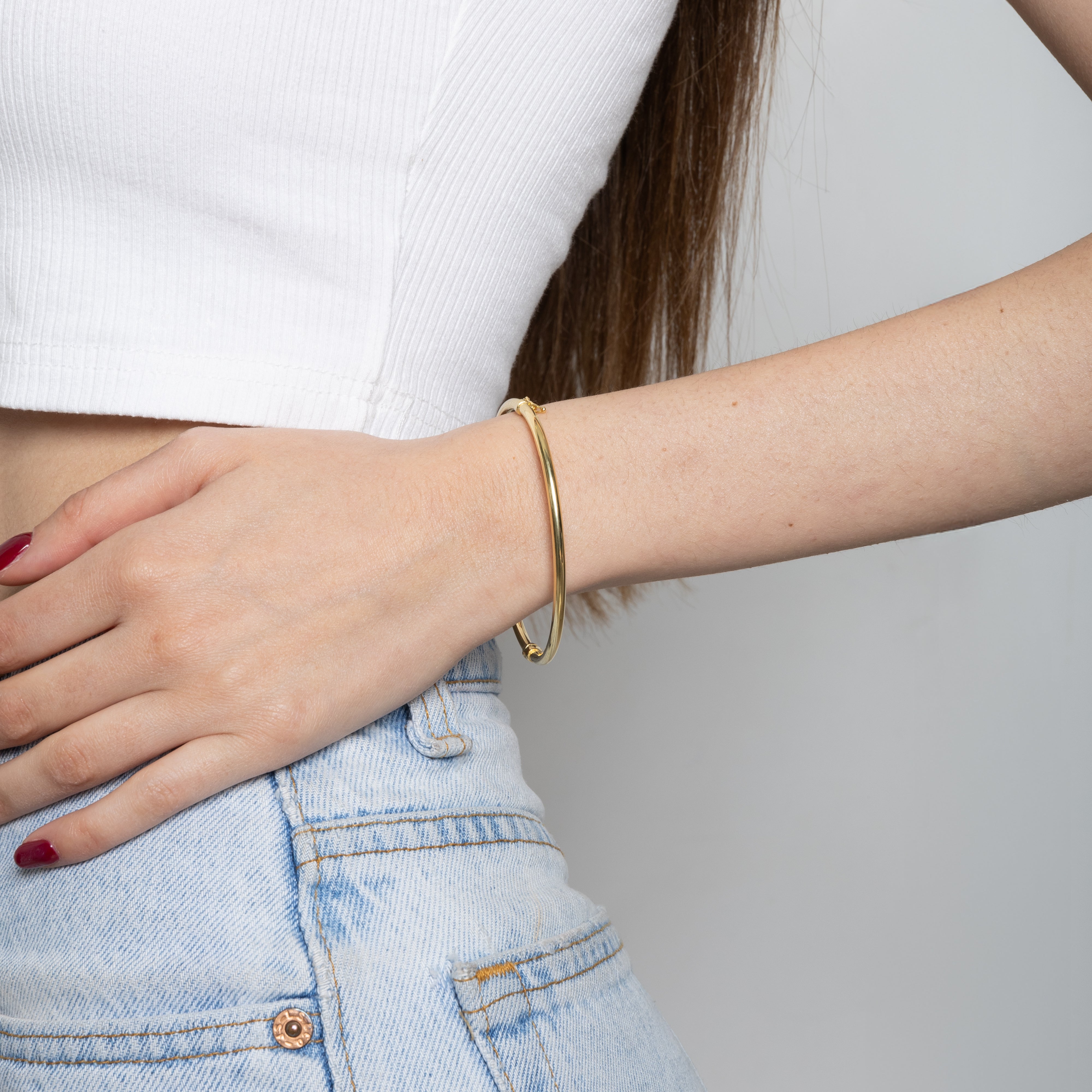 Round Handcuff Bracelet